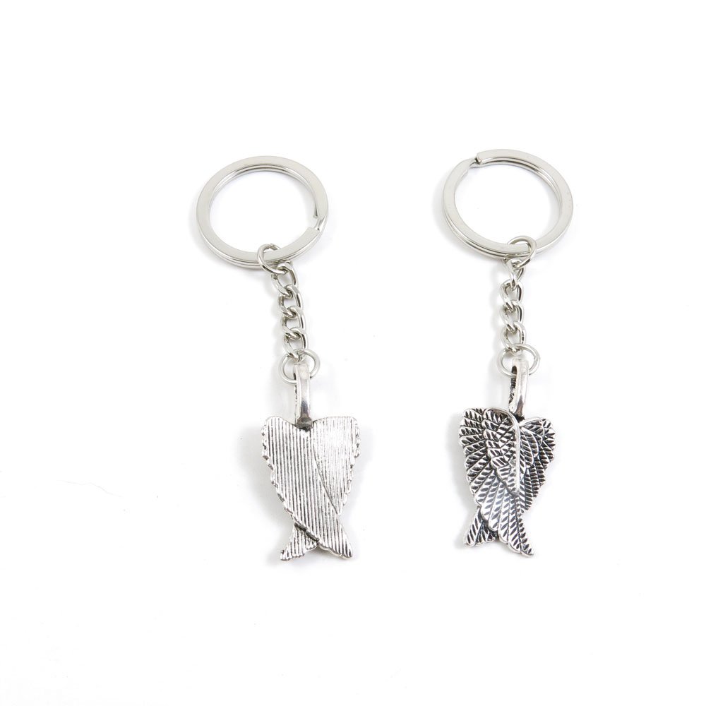 Angel Wings Keychain - Fashion Jewelry Keyring for Car Keys, Door Keys & More | Bulk Wholesale Supplier | Perfect for Gifts, Key Organization & Personal Style Accessories
