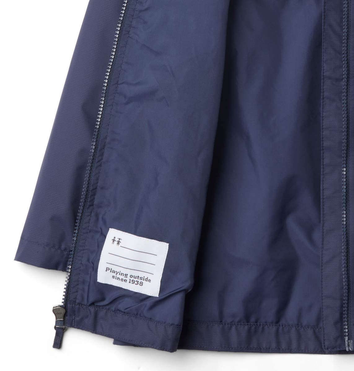 Columbia Girls' City Trail Jacket - Water-Resistant Lightweight Windbreaker for Hiking & Outdoor Activities | Perfect for School, Camping & Everyday Wear