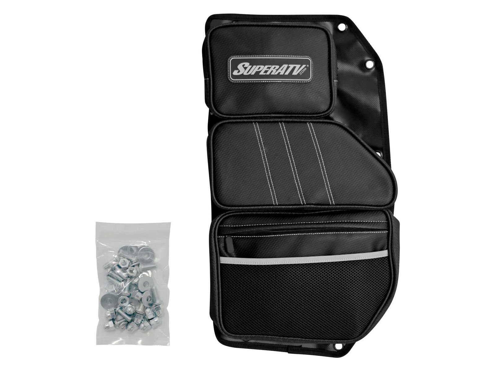 SuperATV Can-Am Maverick 2011+ Door Storage Bags - Set of 2 | Compatible with SuperATV Steel Doors | Perfect for Off-Road Gear Organization & Trail Riding Accessories