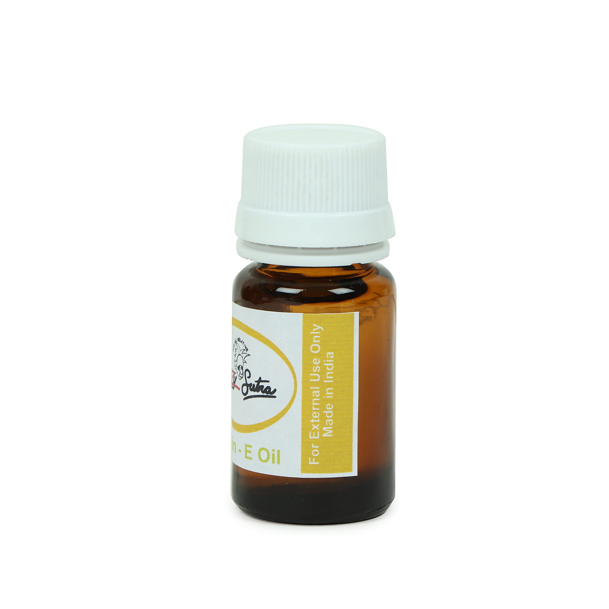 Crazy Sutra Vitamin E Oil (10ml) - Pure & Natural for Soap Making, Skin Care & DIY Beauty Projects | Perfect for Moisturizing, Anti-Aging & Handmade Cosmetics