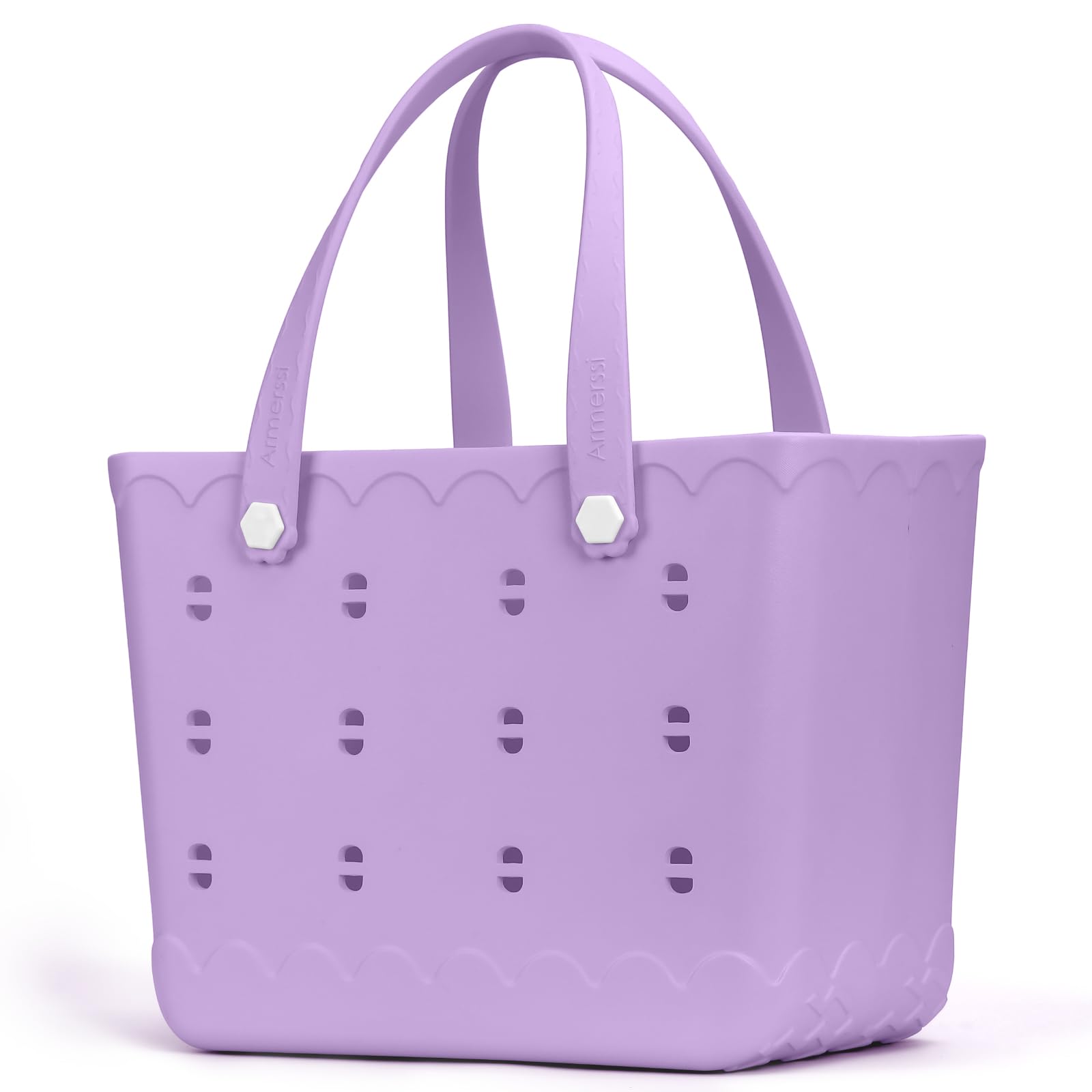 **Large Waterproof Rubber Beach Tote Bag – Durable, Washable & Versatile for Travel, Pool, Gym & Shopping | Modern Eco-Friendly Tote**