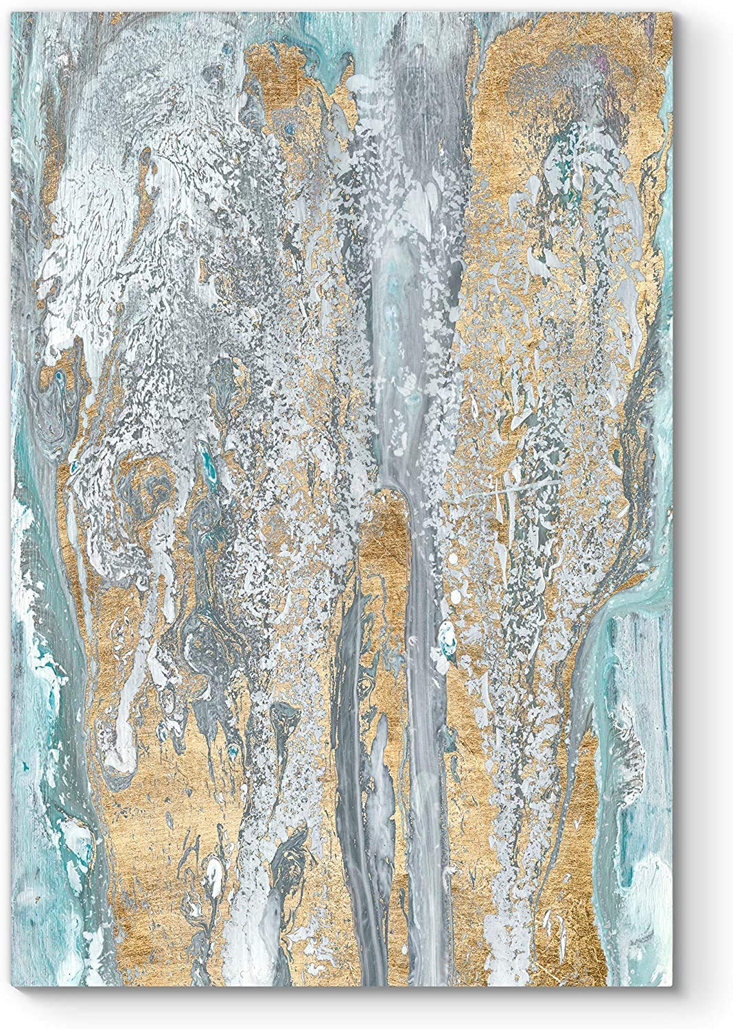 Modern Canvas Wall Art - Contemporary & Rustic Décor - Ready to Hang Romantic Style Painting (8x12 Inches) - Perfect for Living Room, Bedroom & Office Decoration - Variety 01 - P (Art 144471Z)