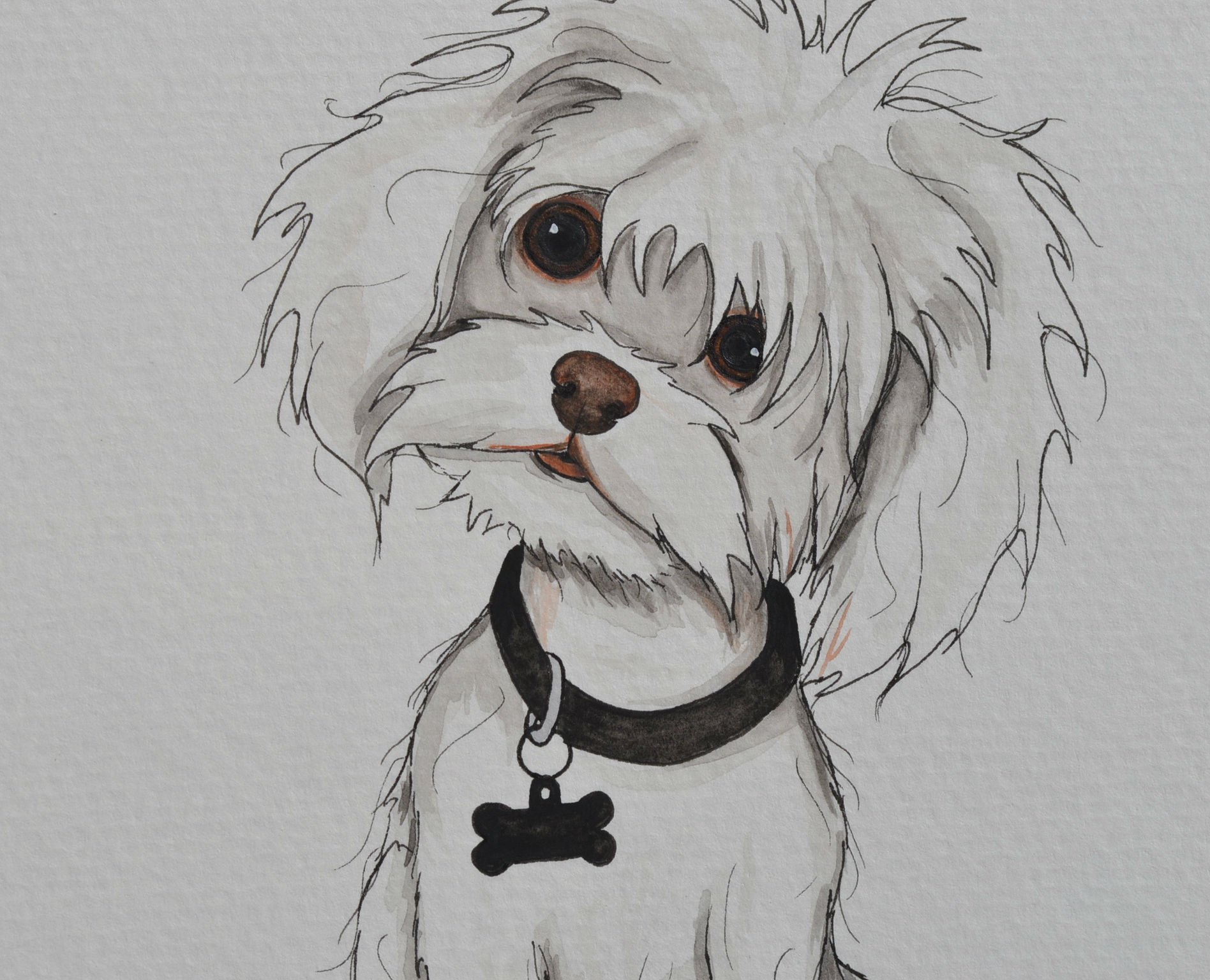 Custom Pet Portrait Painting - Personalized Handmade Pet Art Gift for Dog, Cat Lovers - Perfect for Home Decor, Wall Art, and Unique Gifts