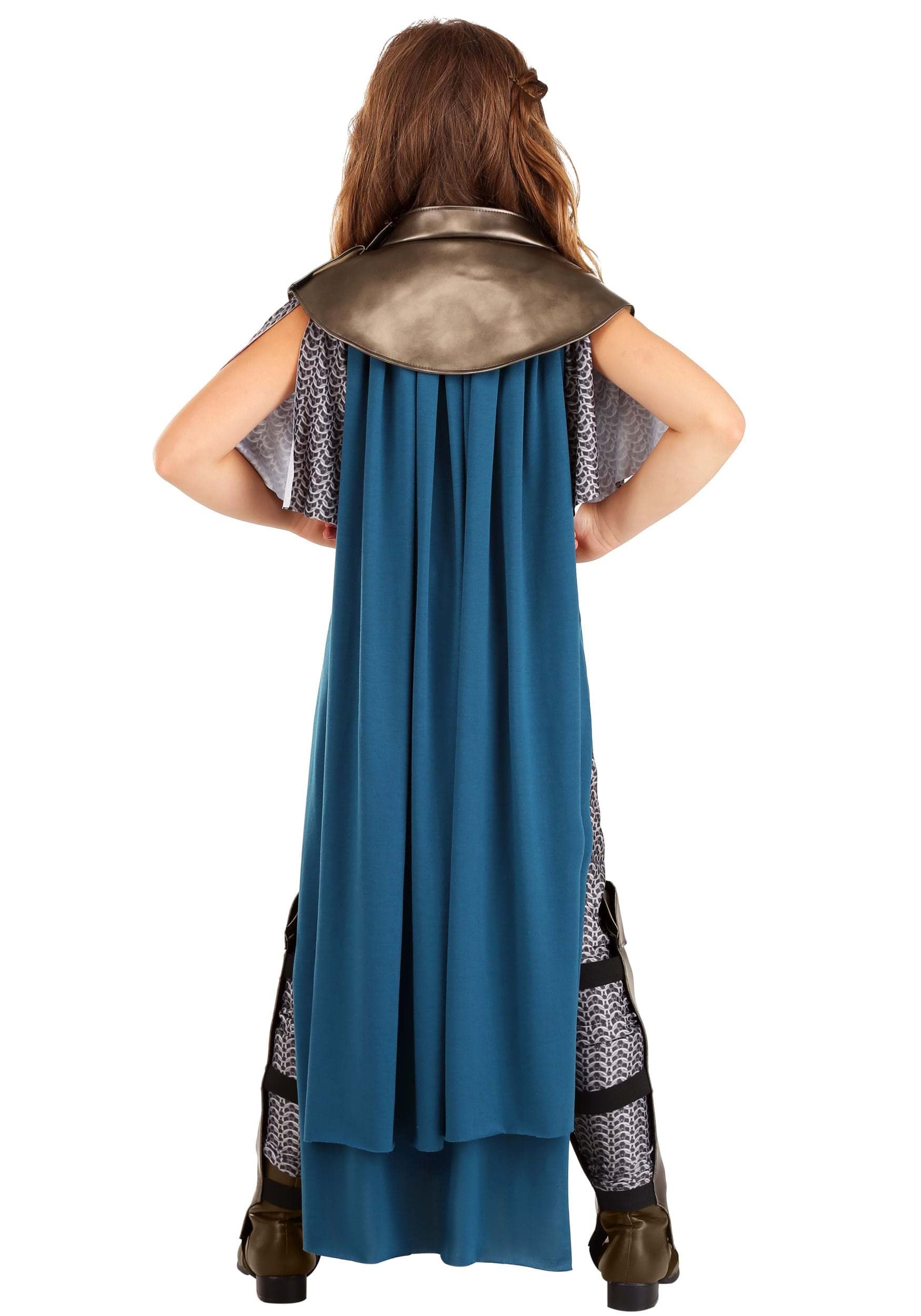 Brave Joan of Arc Costume for Kids - Medieval Knight Dress Up Outfit for Halloween, Cosplay & Historical Reenactment