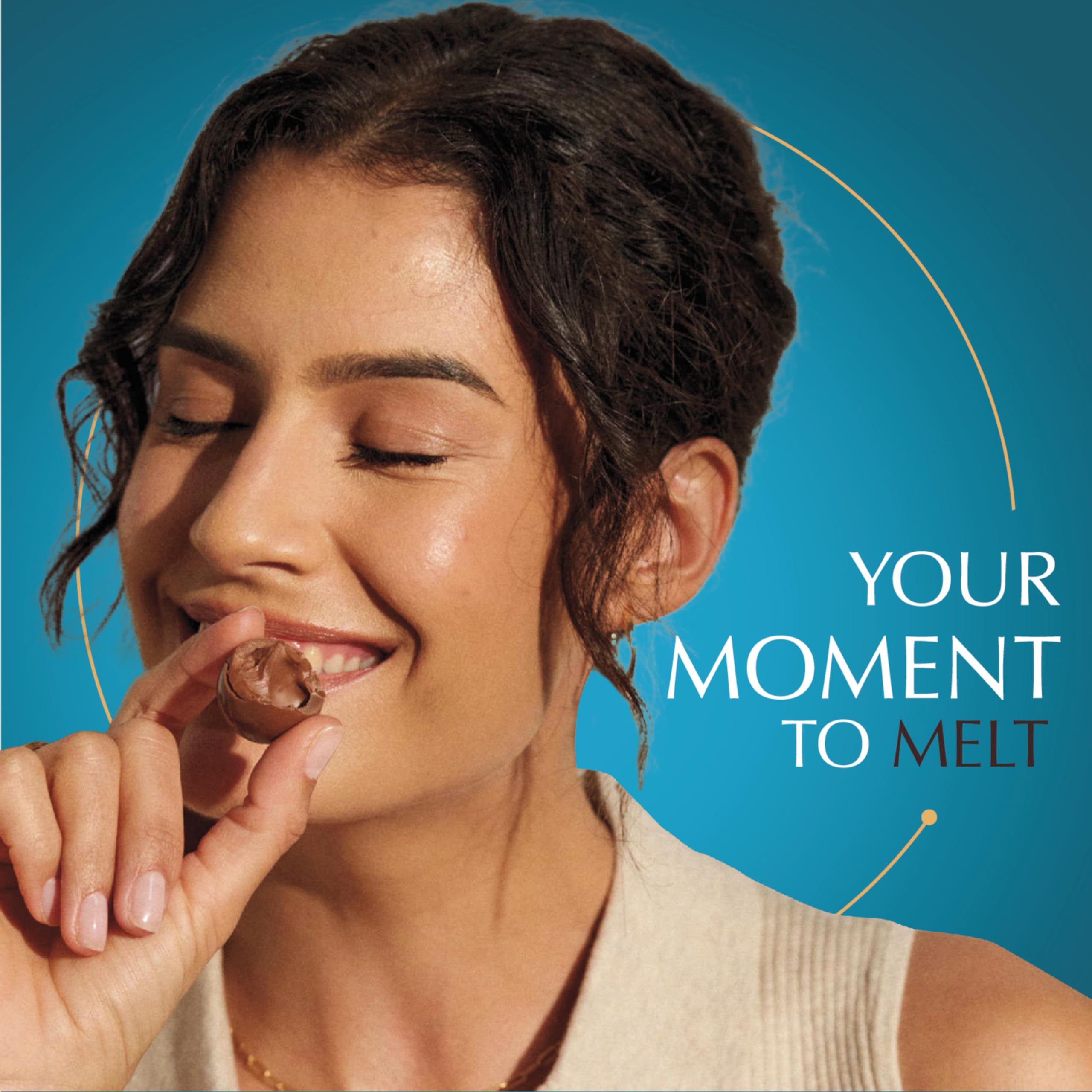 Lindt LINDOR Sea Salt Milk Chocolate Truffles - Smooth Melting Truffle Center, 25.4 oz (60 Count) - Gourmet Chocolate Candy for Gifts, Parties & Dessert Toppings