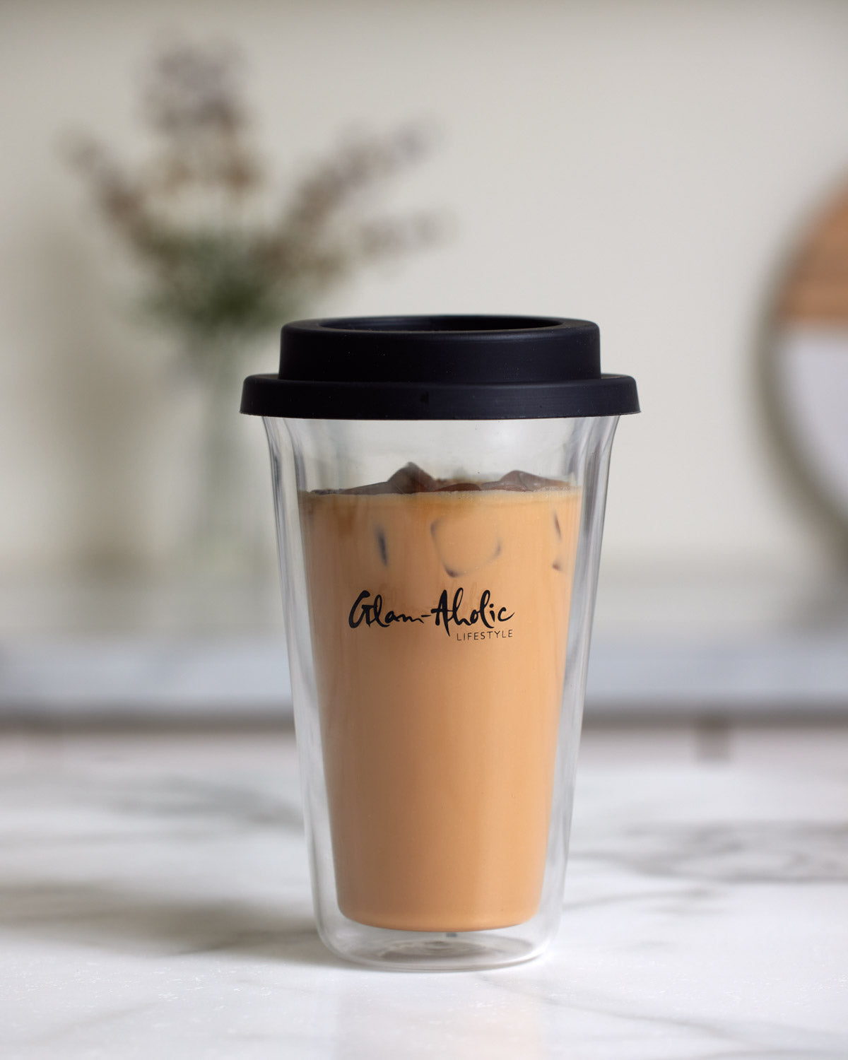 Premium Stainless Steel Tumbler with Signature Logo - 20oz Insulated Travel Mug for Hot & Cold Drinks - Perfect for Office, Gym, Hiking & Outdoor Adventures
