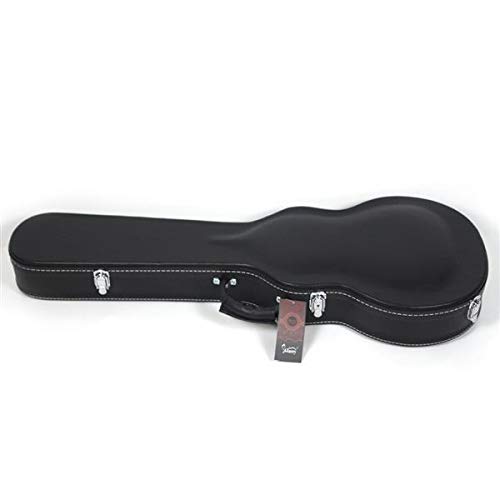 Premium Electric Guitar Hard Case for Music Lovers - Microgroove Bulge Surface, Black - Fast 3-7 Day Delivery - Perfect for Gigging, Travel & Studio Protection