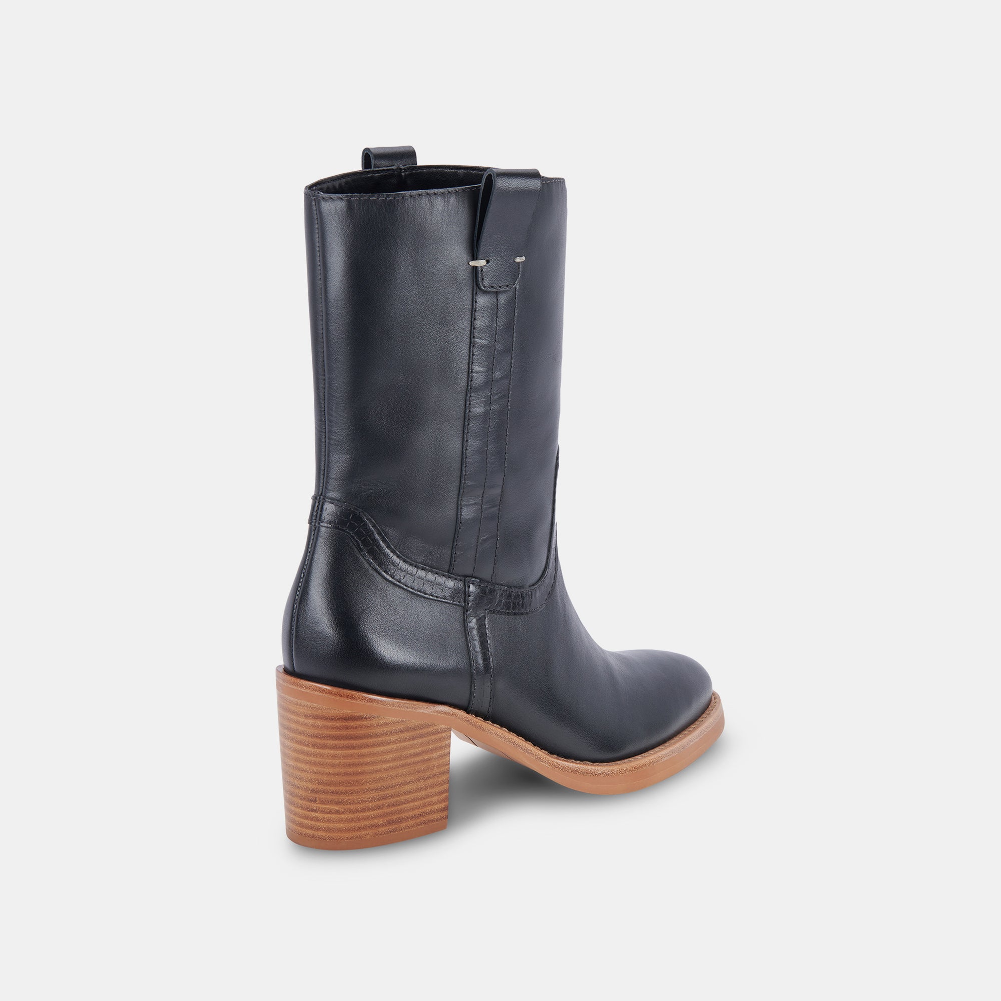 Black Leather Ankle Boots for Women - Stylish & Comfortable Chelsea Boots for Casual Wear, Work & Outdoor Activities