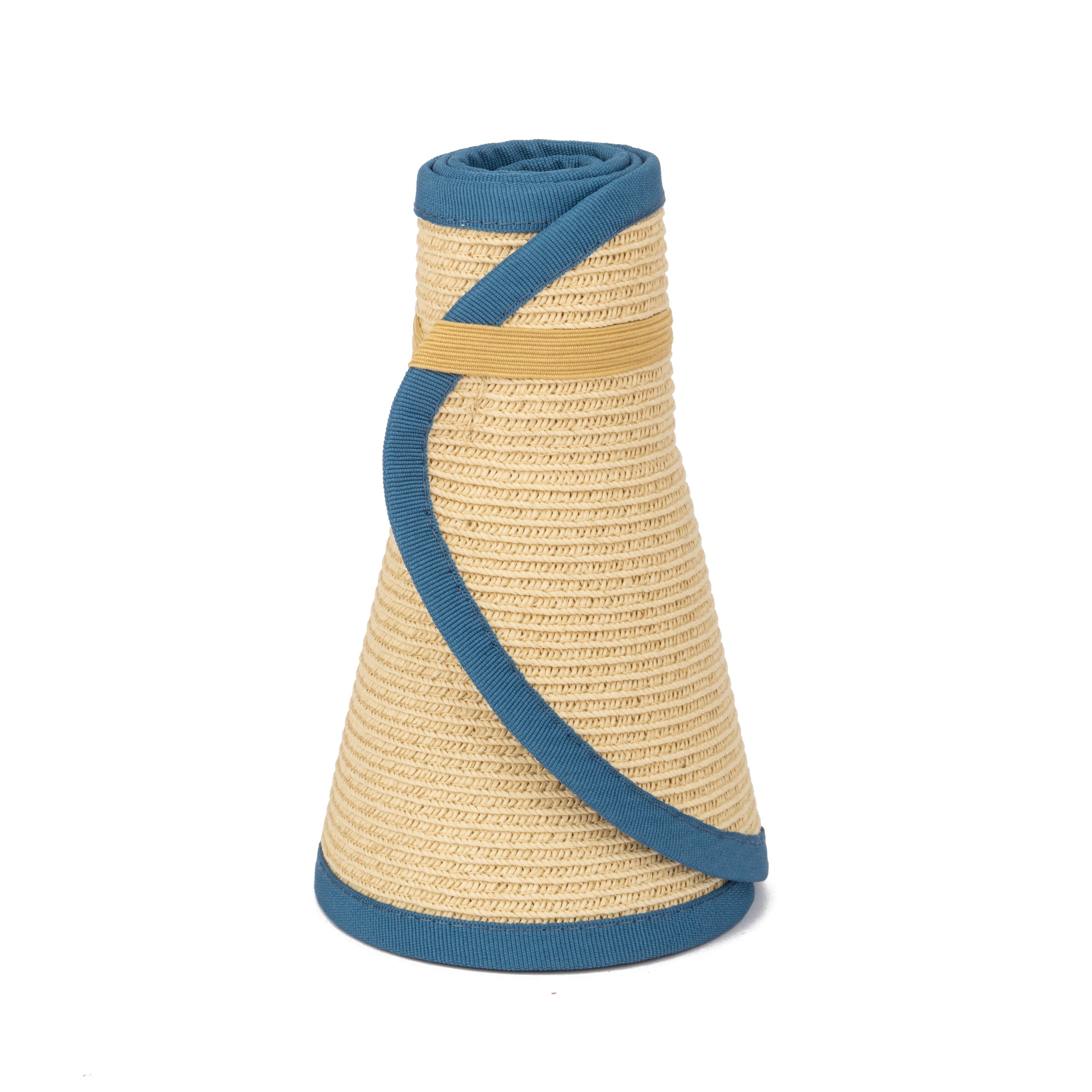 All Over Roll Up Visor with Underbrim Print - Adjustable Sun Hat for Outdoor Sports, Golf, Running & Beach Activities