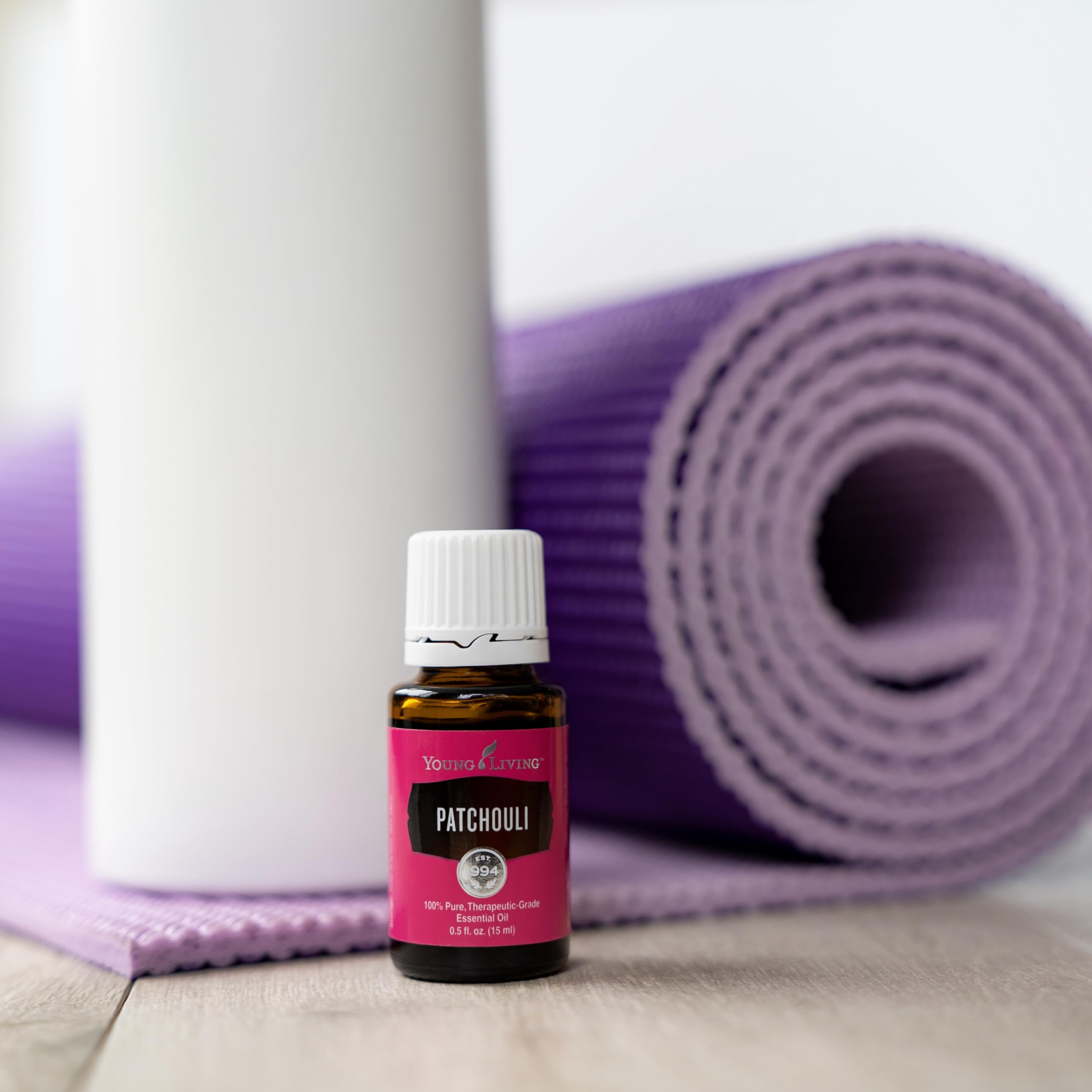 Young Living Patchouli Essential Oil - 15ml - Premium Grade for Dry Skin Care, Aromatherapy & Relaxation - Moisturizes Skin, Reduces Blemishes - Perfect for Diffusers, Massage & DIY Beauty Products