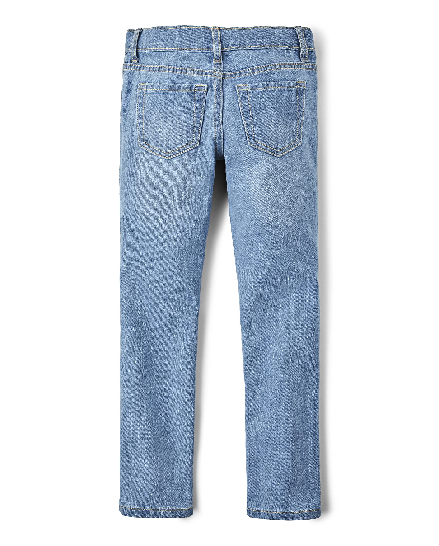 The Children's Place Girls' Multipack Basic Skinny Jeans - Soft Stretch Denim Pants for School, Play & Everyday Wear (Toddler to Big Kids)