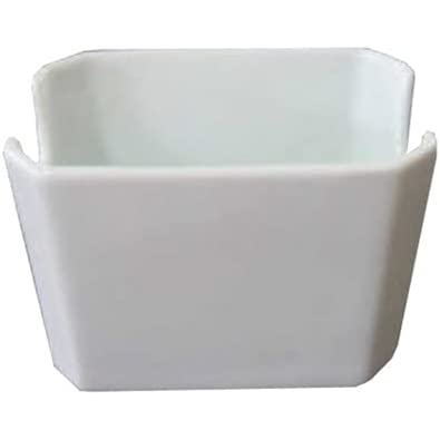 Magnum Ceramic Sugar Packet Holder - White | Elegant Countertop Organizer for Coffee, Tea, and Restaurant Use