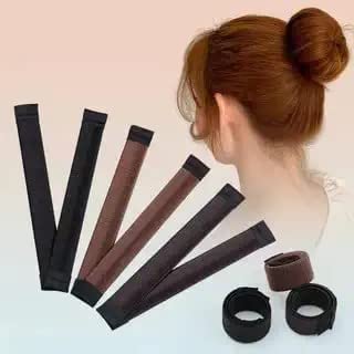 French Twist Bun Maker & Ponytail Holder - 2 Pack Hair Styling Tool for Women & Girls | Easy Updo & Ponytail Accessories for Everyday, Work & Special Occasions