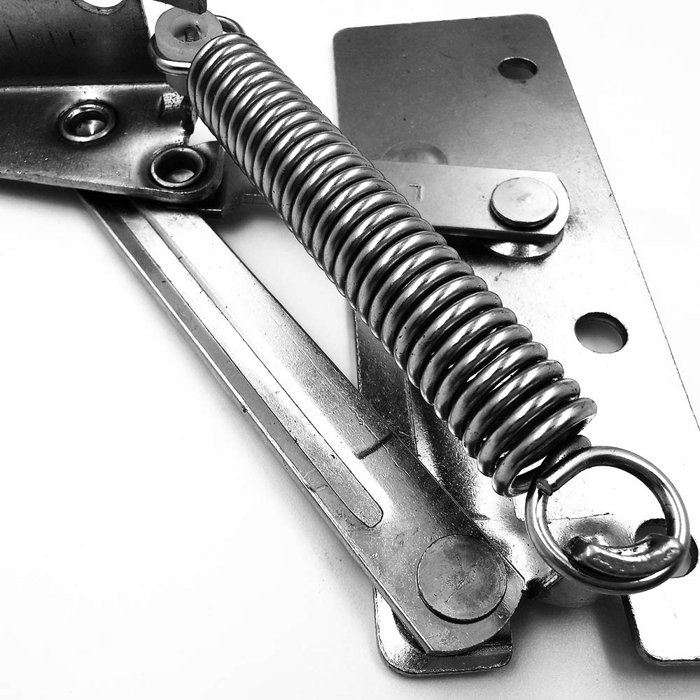 90 Degree Cabinet Hinge - Bridge Shaped Spring Hinge for Full Overlay Cupboard Doors, Furniture & Folding Sofa Beds - Durable Hardware for Smooth Door Movement - Perfect for Kitchen Cabinets, Wardrobes & Home Renovation Projects