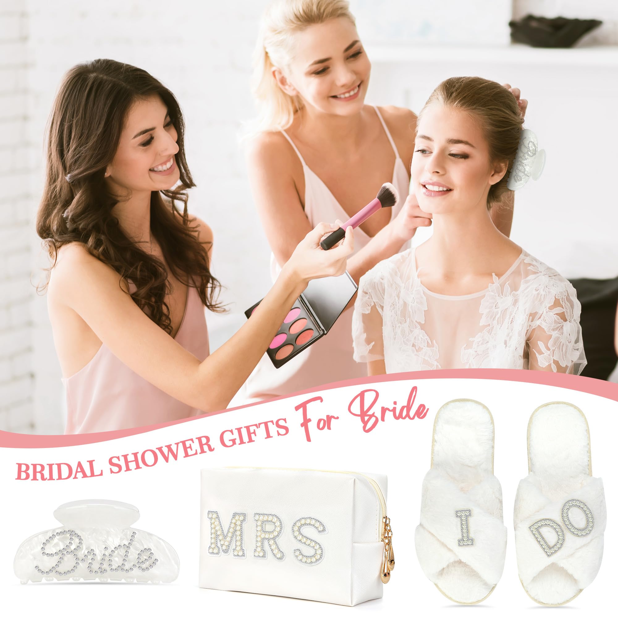 Elegant Bridal Shower Gifts for Bride to Be - Unique Bachelorette & Wedding Gifts for Her - Perfect Mrs. & Wifey Engagement Presents - Ideal for Bridal Showers, Bachelorette Parties & Wedding Celebrations