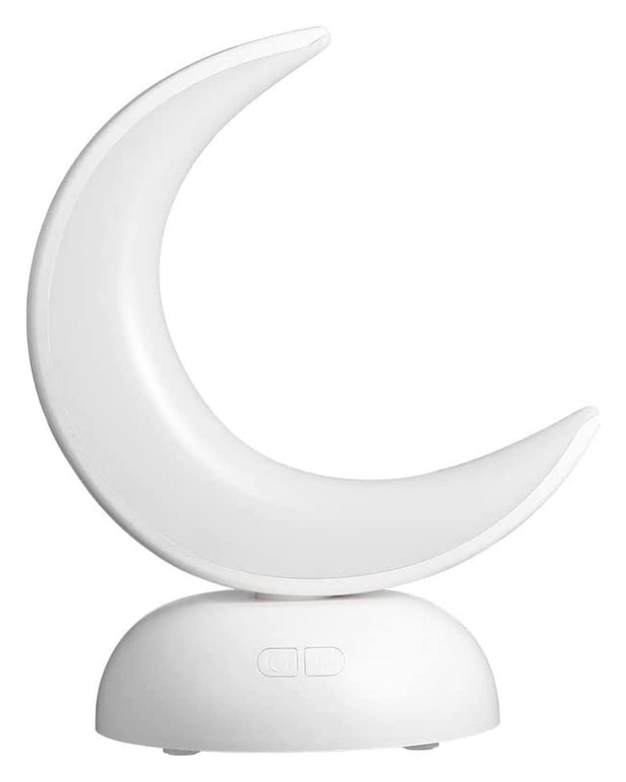 Handiya USB Rechargeable Moon Aroma Night Light - Stepless Dimming LED Table Lamp for Bedroom, Eye Protection, Nursery & Relaxation - White Aromatherapy Lamp (140x240mm) - Perfect for Bedside, Baby Room, Meditation & Stress Relief