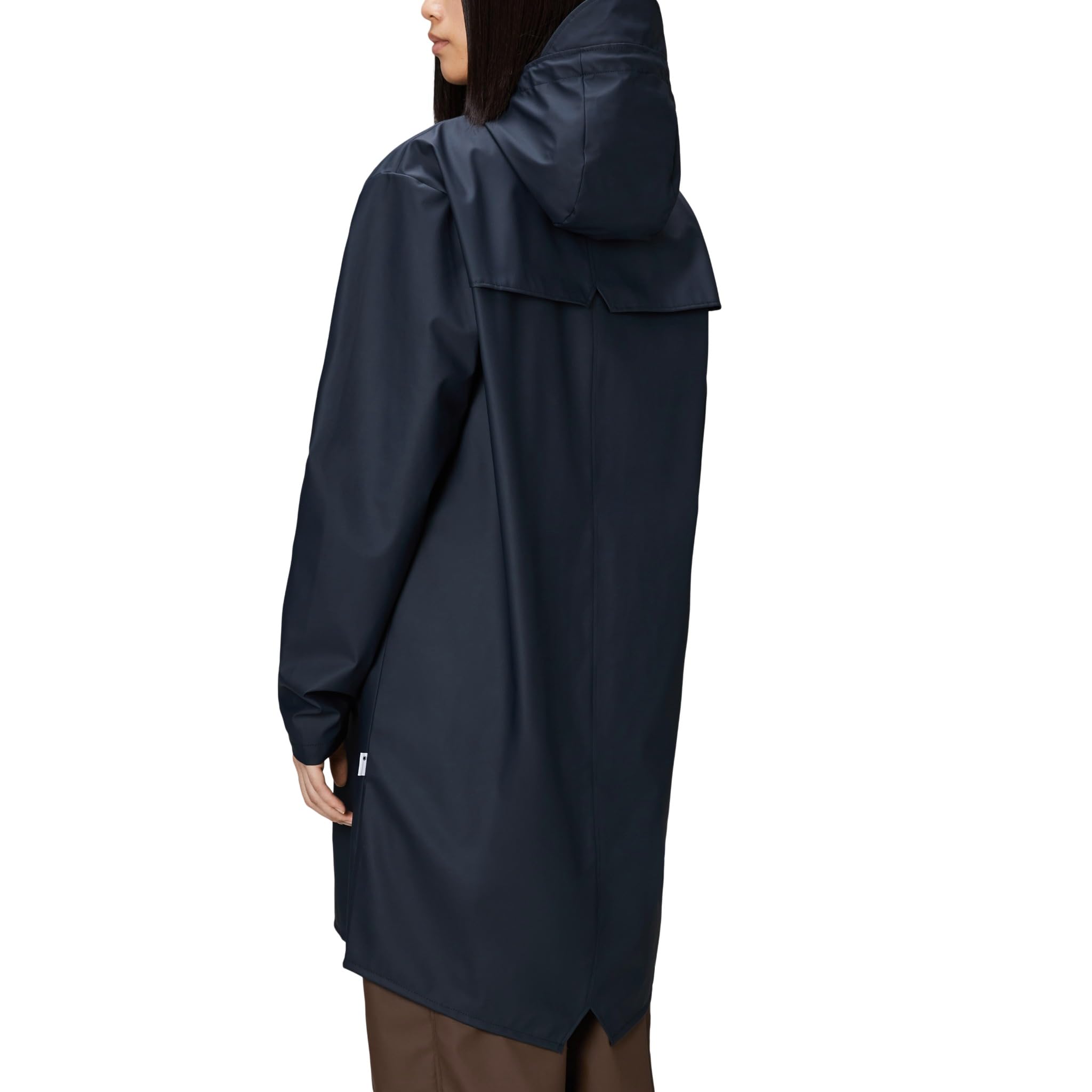 RAINS Waterproof Long Jacket for Men & Women - Windproof Lightweight Raincoat with 2 Year Warranty | Perfect for Outdoor Activities, Commuting & Travel