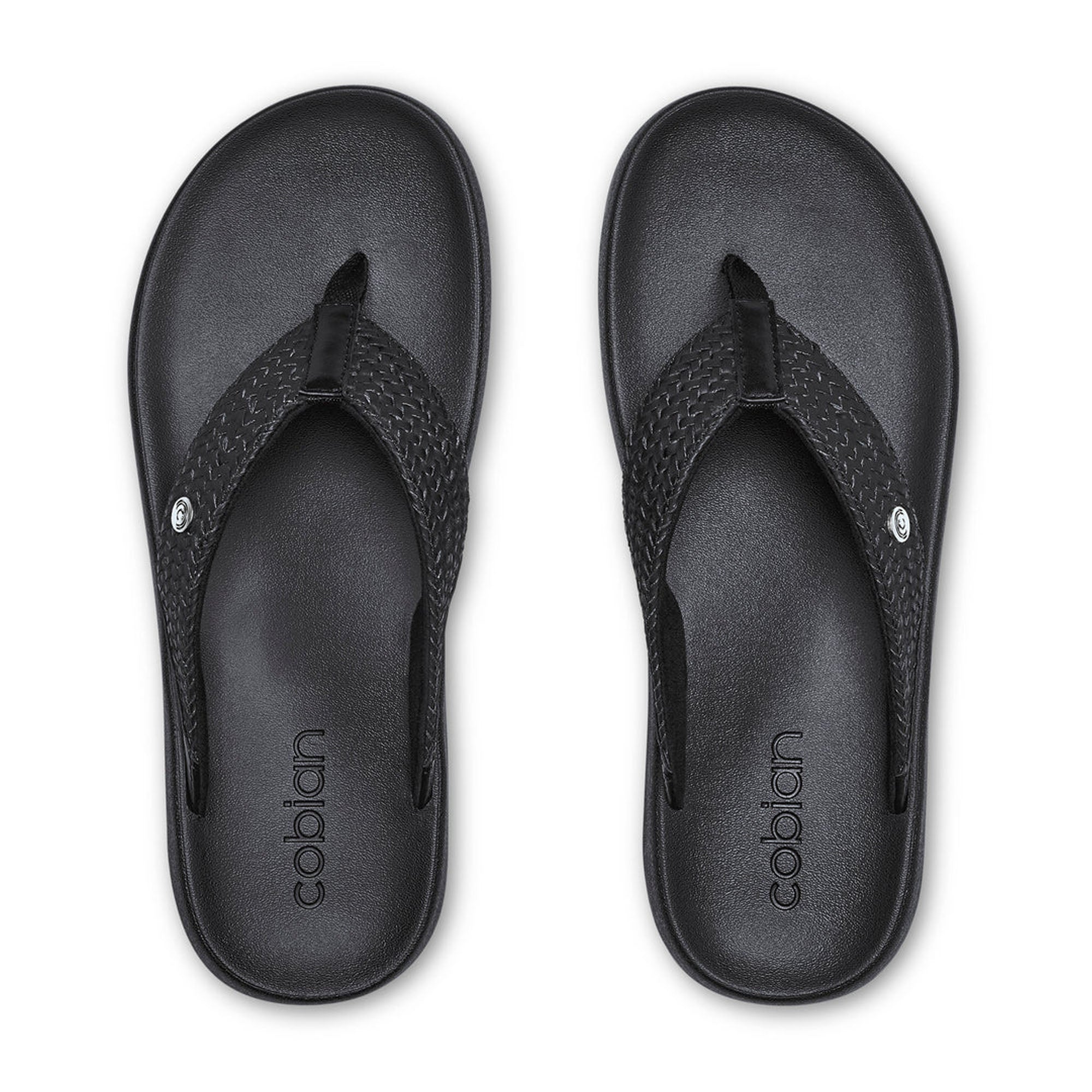 Cobian Palmilla Women's Comfortable Black Sandals - Perfect for Beach, Vacation & Summer Outfits