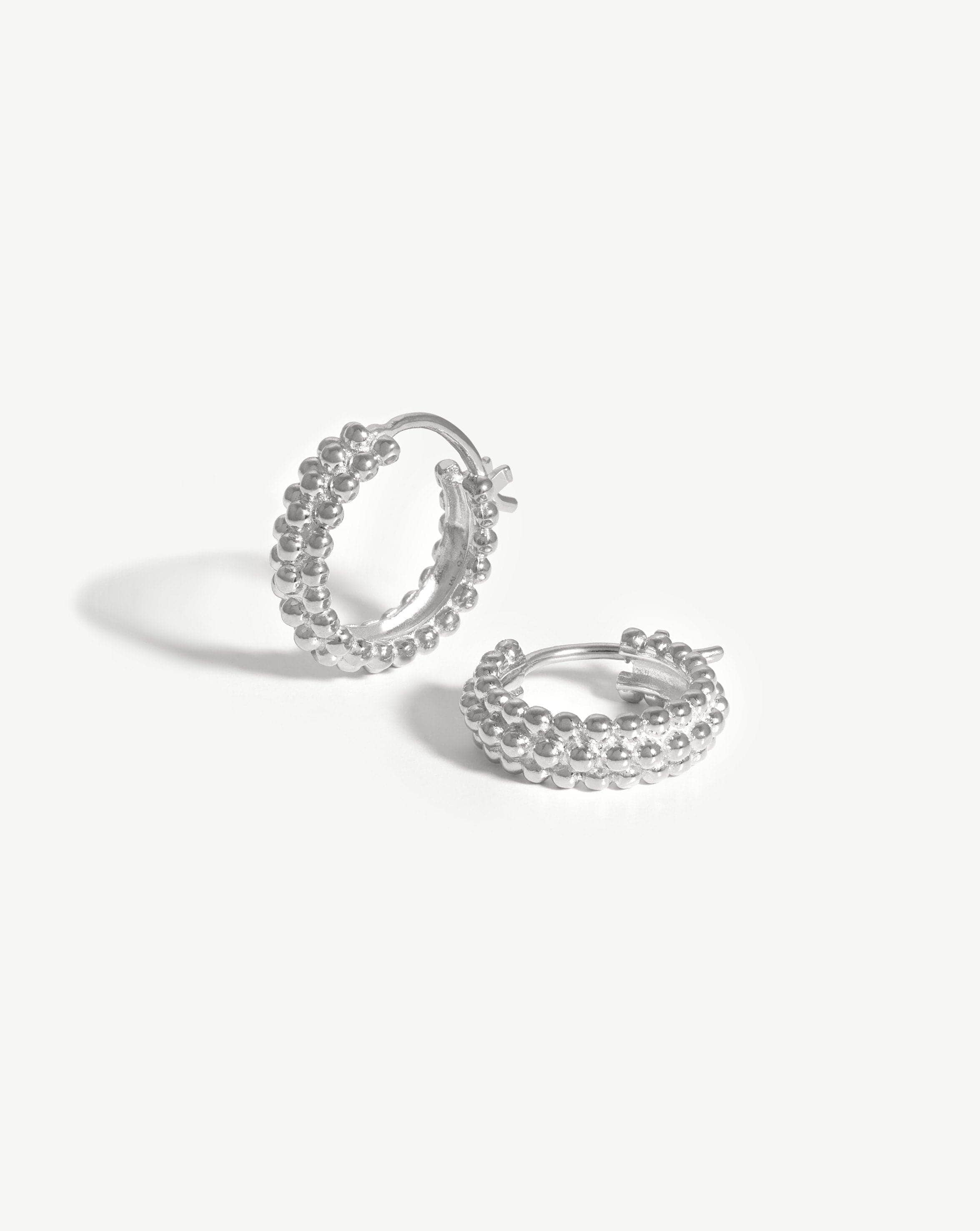 Mini Baya Hoop Earrings for Women - Small Gold Plated Huggie Hoops - Dainty Everyday Jewelry for Casual & Office Wear