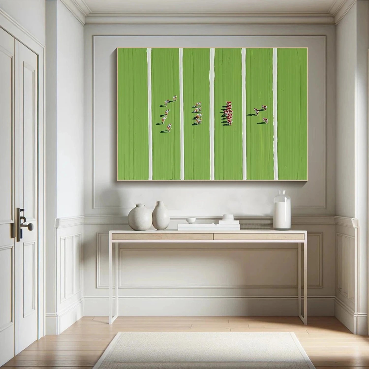 American Football Sports Art Painting Canvas Wall Decor #SA007 - Perfect for Man Cave, Game Room, and Sports Fan Gifts