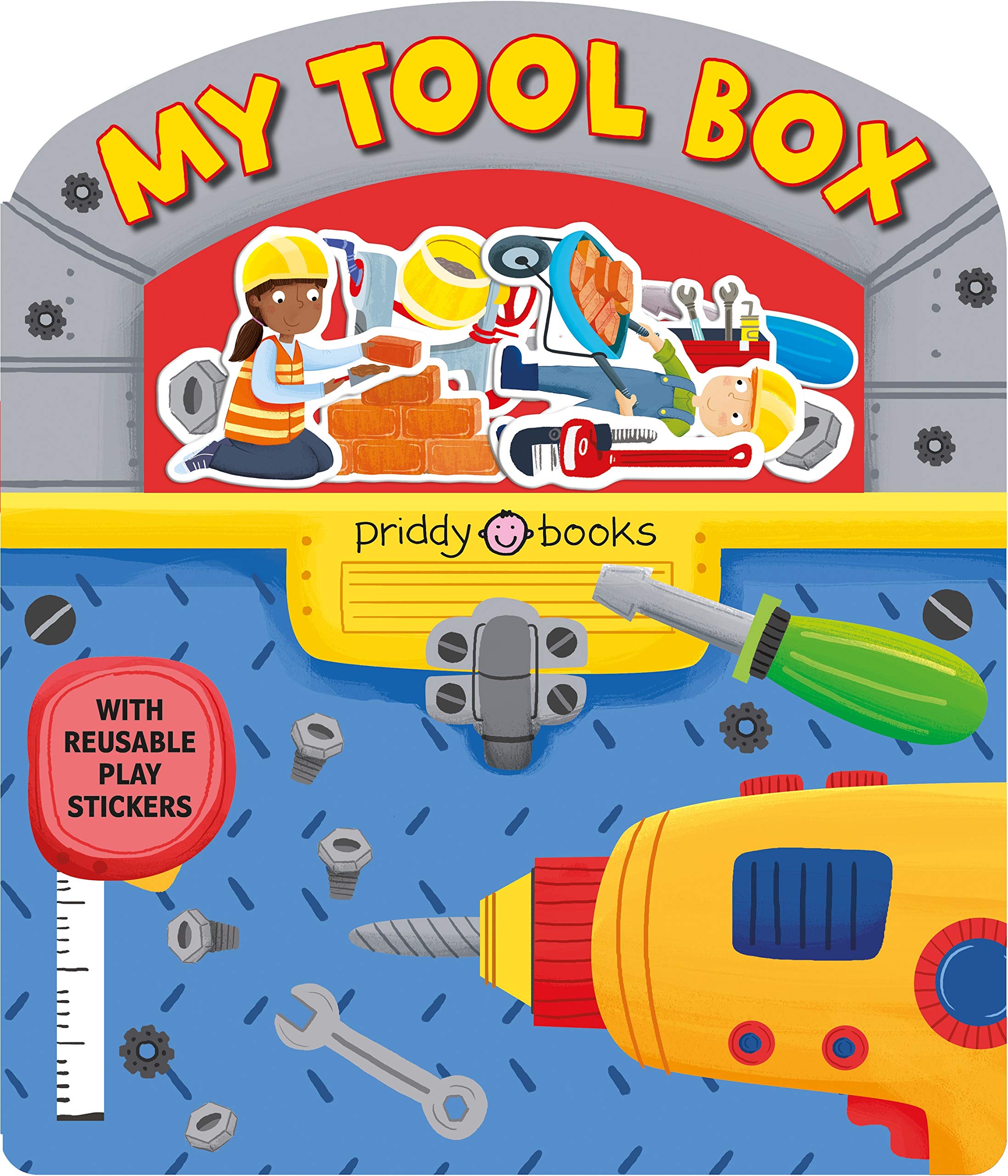 Stick and Play: My Toolbox - Reusable Play Stickers for Kids | Fun Learning & Creative Play | Perfect for Preschool Activities, DIY Crafts & Educational Playtime