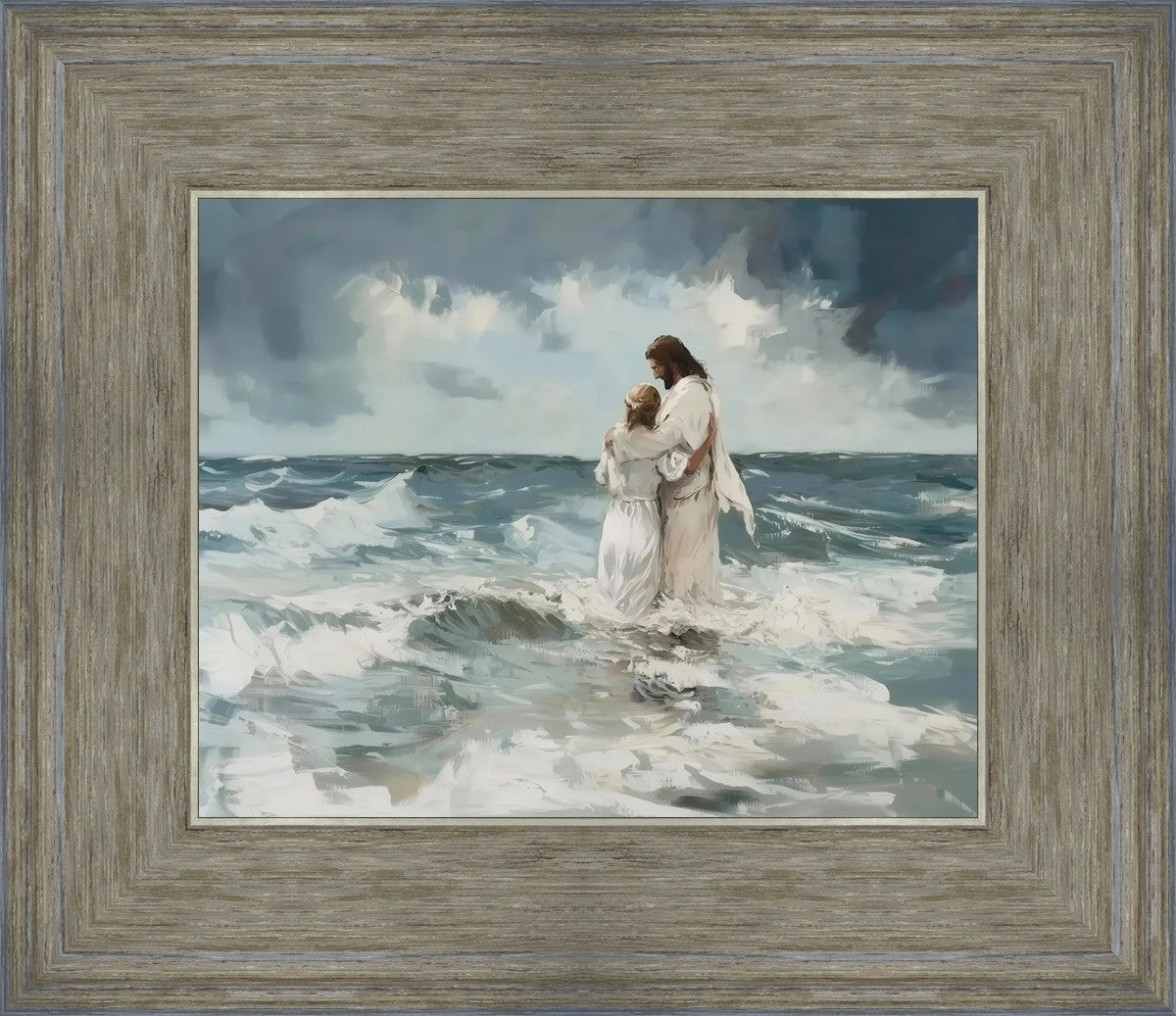Be Still By Gabriel Heaton - Inspirational Christian Wall Art Decor for Home, Office & Church - Perfect for Prayer Rooms, Bedrooms & Gifts