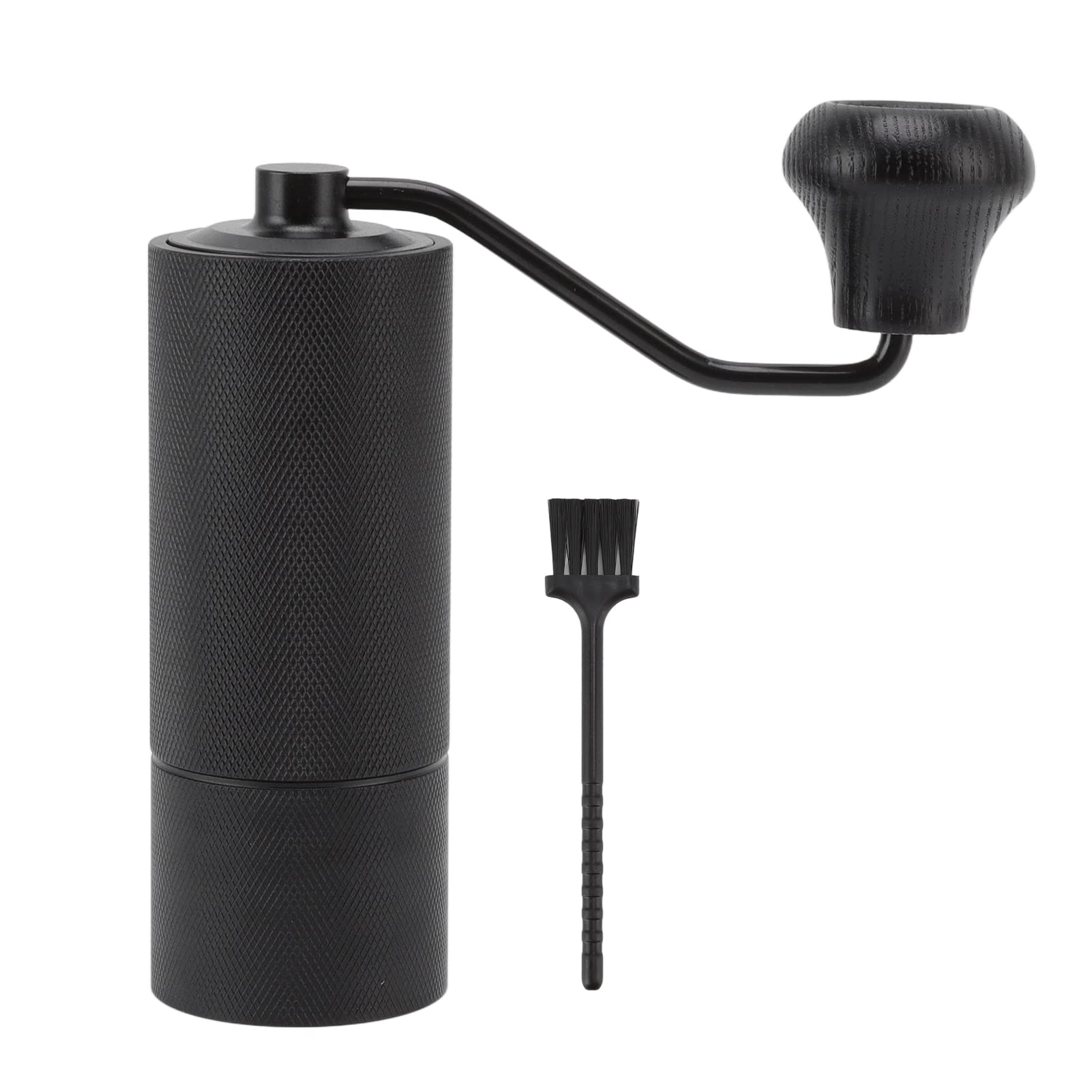 Premium Manual Coffee Grinder - Portable Hand Crank Burr Mill with Adjustable Coarseness, Quiet CNC Stainless Steel Design for Espresso, French Press, Cold Brew - Perfect for Home, Office, Travel & Camping Gifts