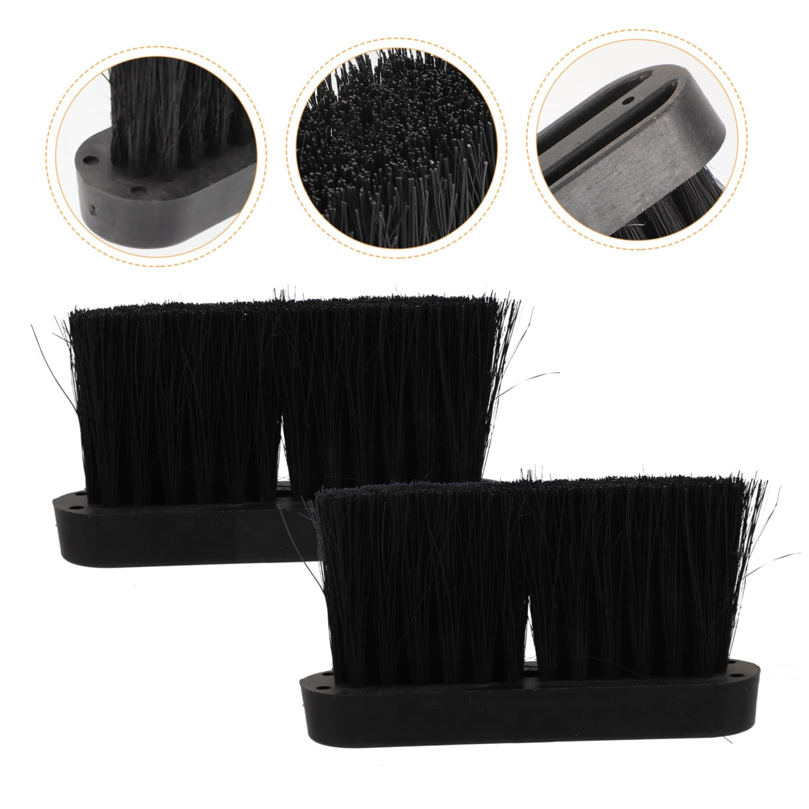 IMIKEYA 8-Piece Fireplace Cleaning Brush Set - Heavy Duty Fireplace Sweeper & Workbench Cleaning Tool for Wood Stoves, Chimneys & Hearth Maintenance - Perfect for Home, Workshop & Outdoor Fireplace Care