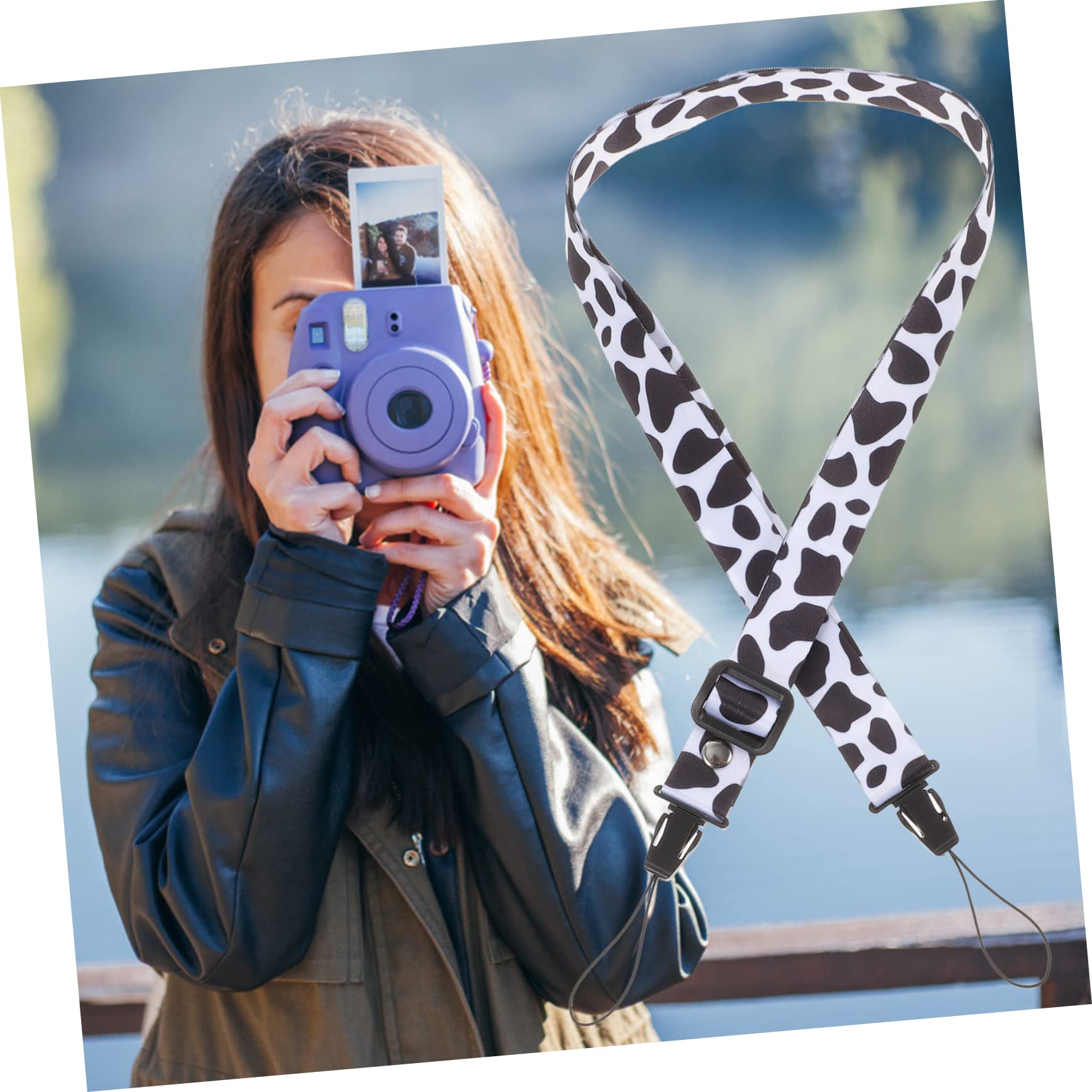PartyKingdom Instant Camera Accessories Set - Universal Strap, Decorations & Film Stickers for Mini Polaroid Cameras | Perfect for Parties, Travel & Photo Booths