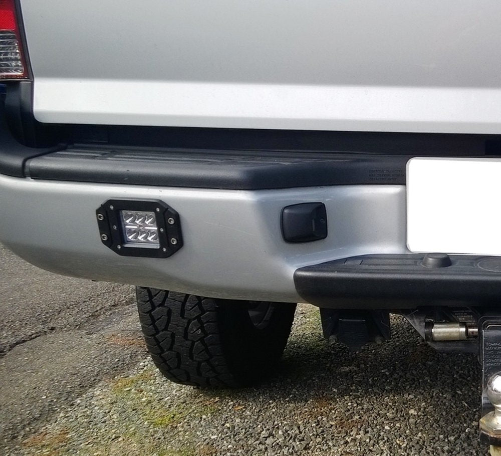 3K Amber LED Pod Lights - 24W CREE Chip Flush Mount Cube Light for Truck, Jeep, Off-Road & ATV - Perfect for Night Driving, Foggy Conditions & Off-Road Adventures