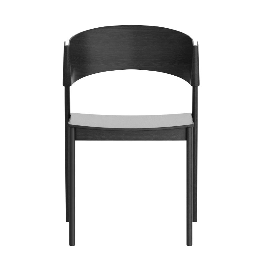 Premium Elias Commercial Grade Chairs - Set of 2, Heavy Duty Black Office Chairs for Conference Rooms, Waiting Areas & Home Offices