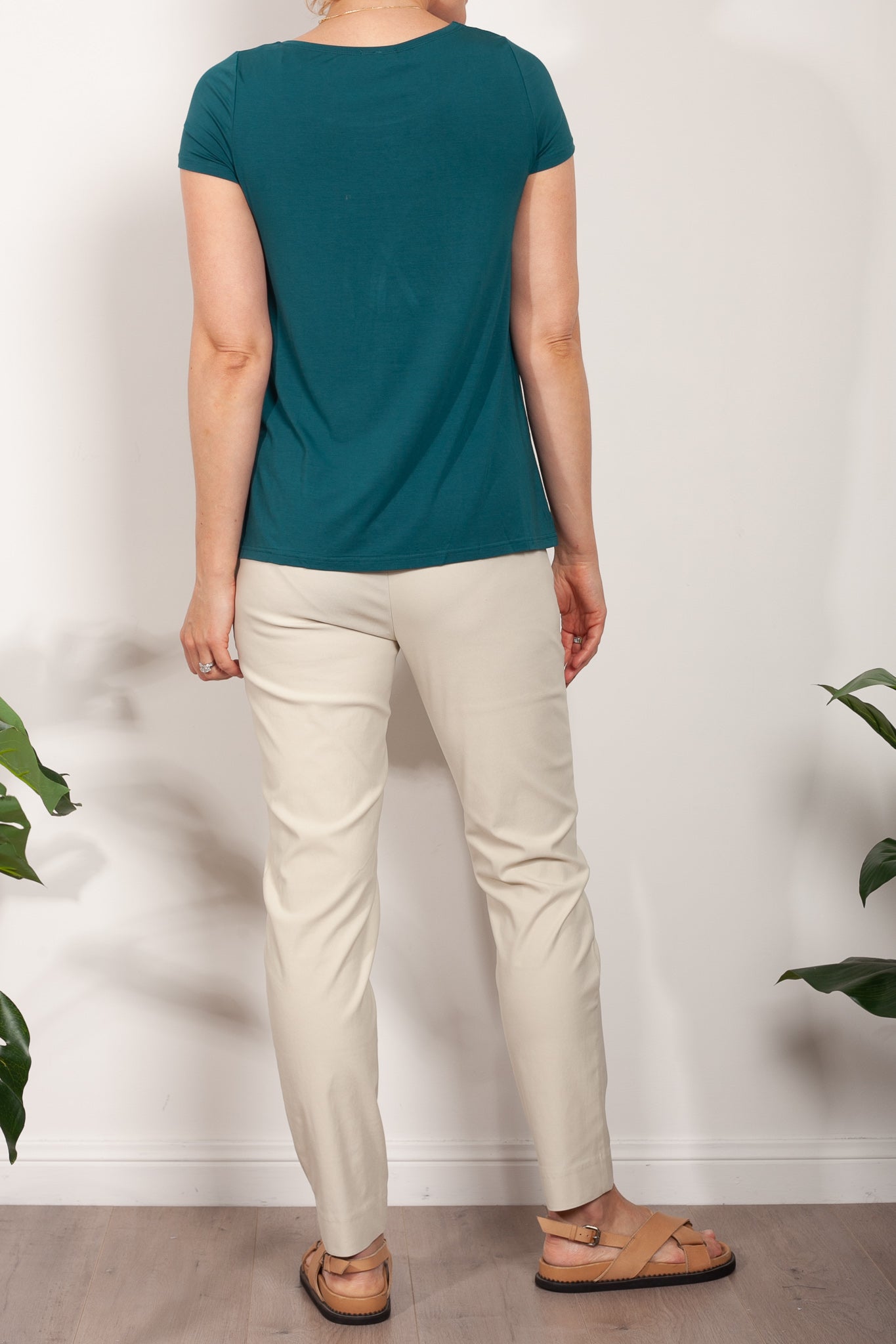 Tani Swing Tee - Soft Micromodal T-Shirt for Women - Comfortable & Stylish Casual Wear for Everyday Outfits