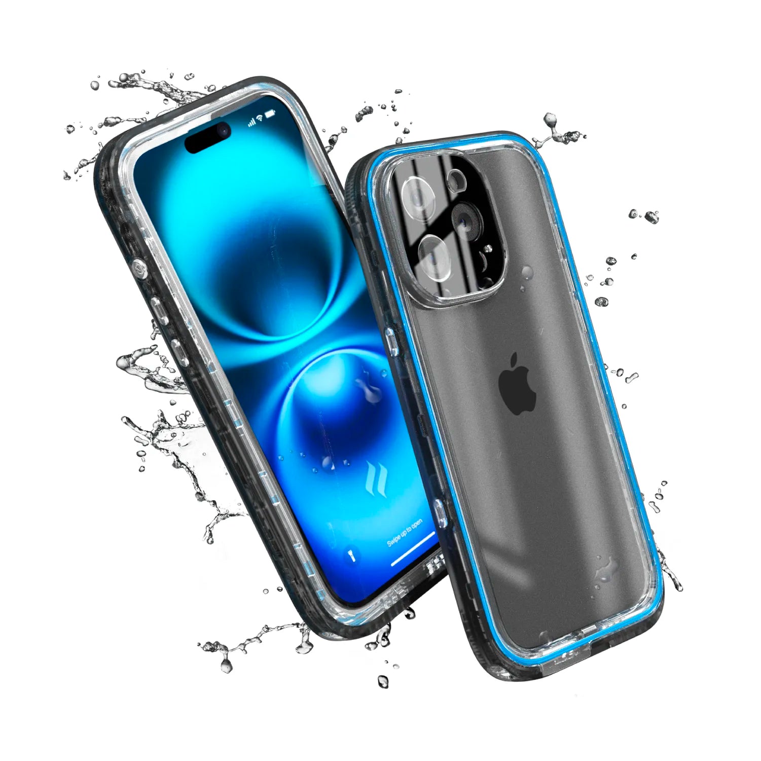 iPhone 16 Pro Max Waterproof Case - Shockproof, Dustproof Full-Body Protection for Swimming, Beach & Outdoor Activities