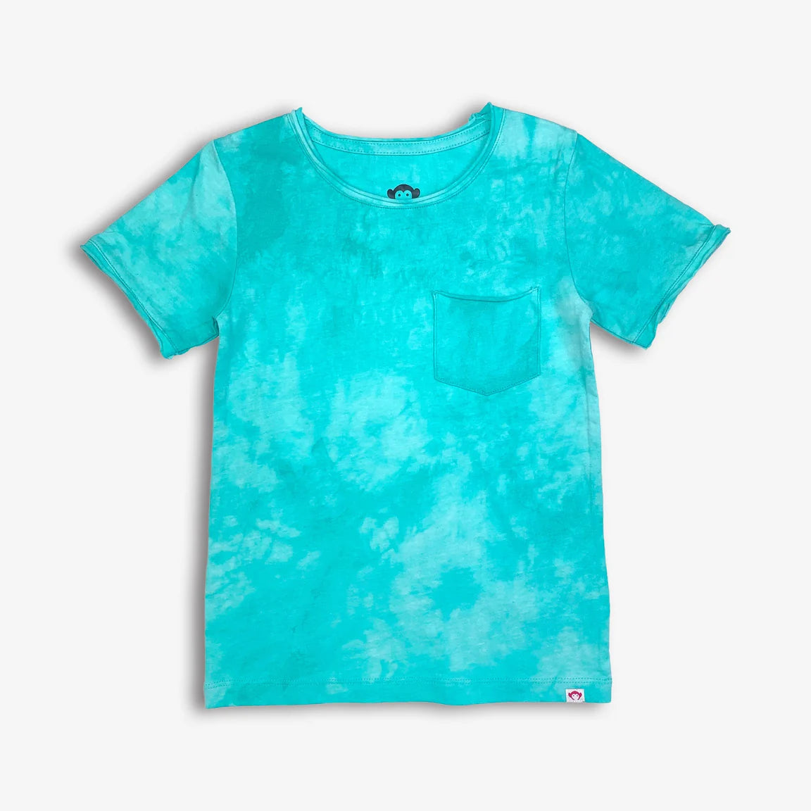 Appaman Tie Dye Concert T-Shirt for Men - Aqua Blue Cotton Band Tee - Perfect for Music Festivals & Summer Outfits