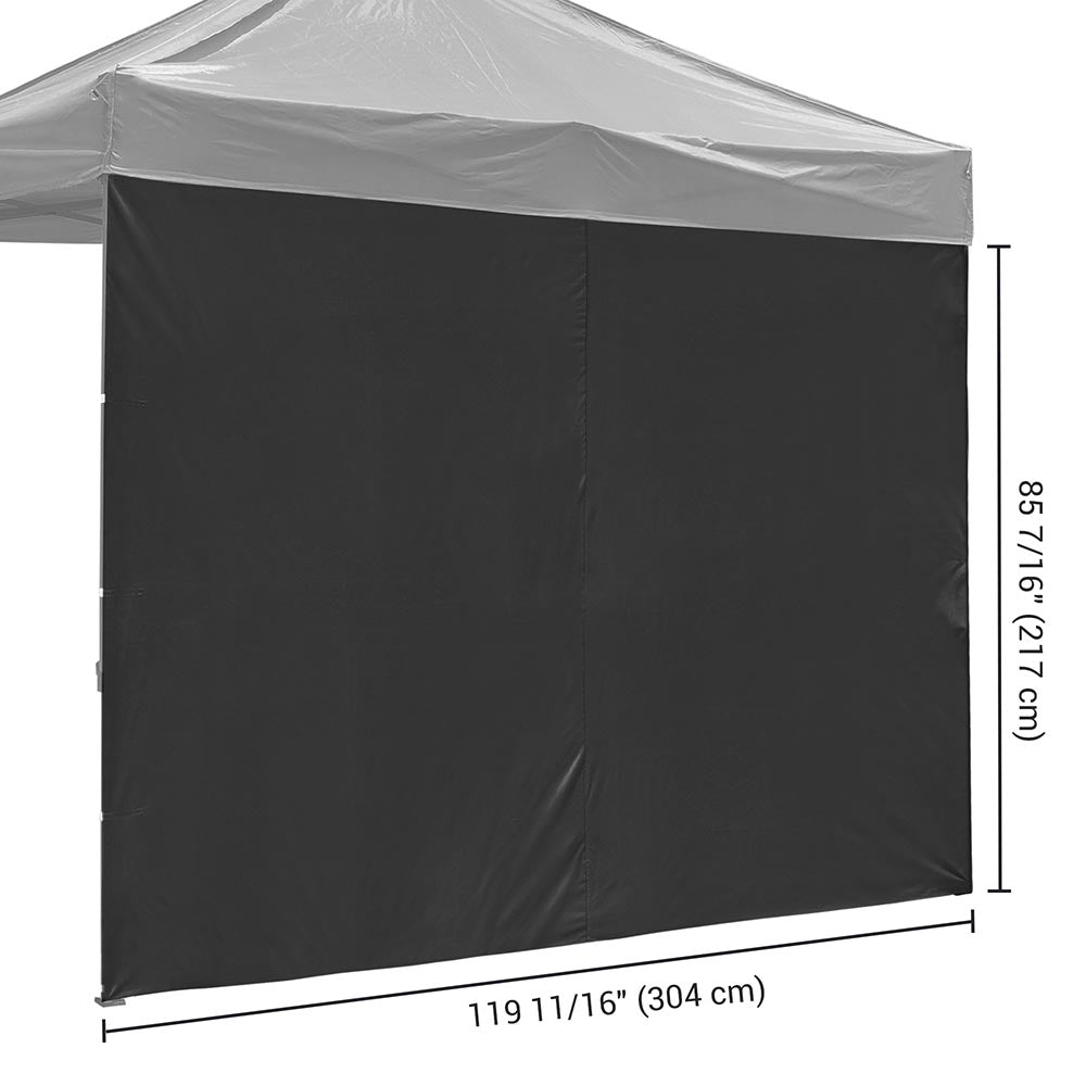 TheLAShop 10x7ft Canopy Sidewall Tent Walls - Heavy Duty 1080D Oxford Fabric, Waterproof & UV Resistant - Perfect for Outdoor Events, Camping, and Market Stalls (1pc/Pack)