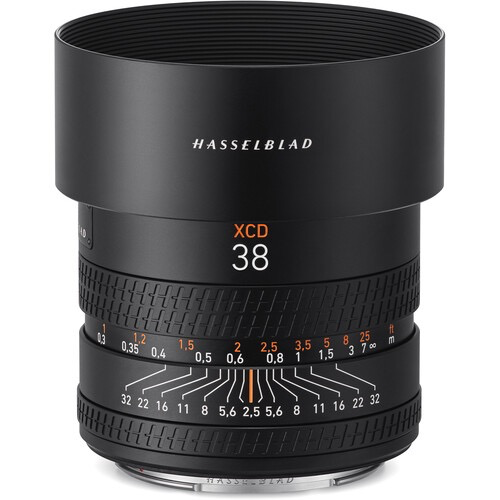 Hasselblad XCD 38mm f/2.5 V Lens - Premium Medium Format Prime Lens for Professional Photography | Perfect for Portraits, Landscapes & Studio Work
