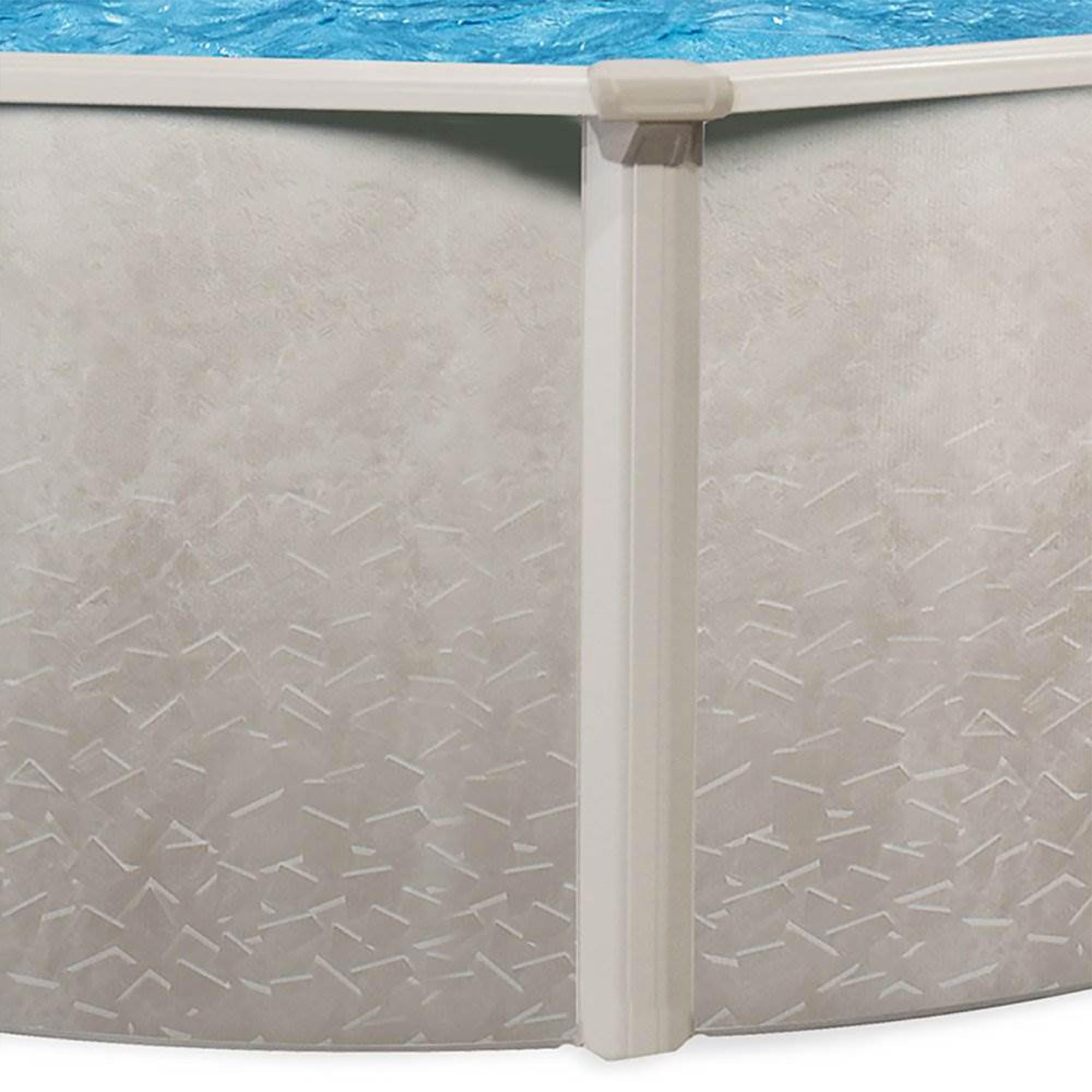 Aquarian Steel-Frame Round Above-Ground Swimming Pool 18' x 52