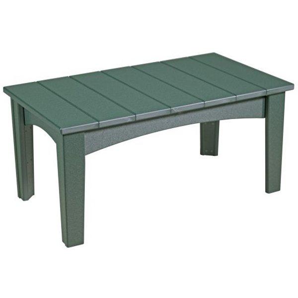 Modern Wooden Island Coffee Table - Stylish & Functional Centerpiece for Living Room, Lounge, or Office - Perfect for Coffee, Books, and Decor