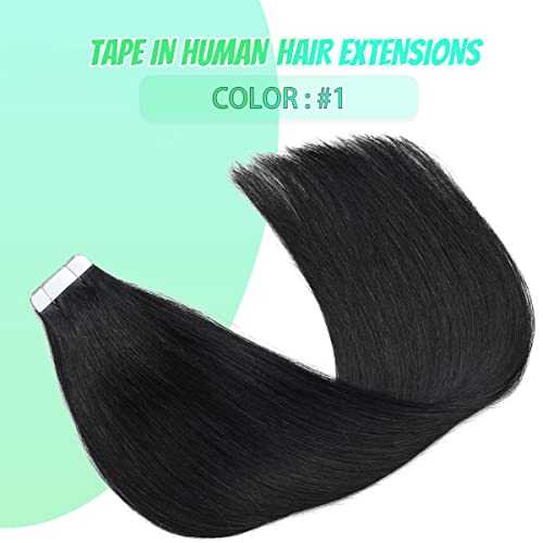 20 Pcs 50 Grams Tape in Human Hair Extensions - Remy Hair for Natural Look & Volume - Perfect for Daily Wear, Parties & Special Occasions