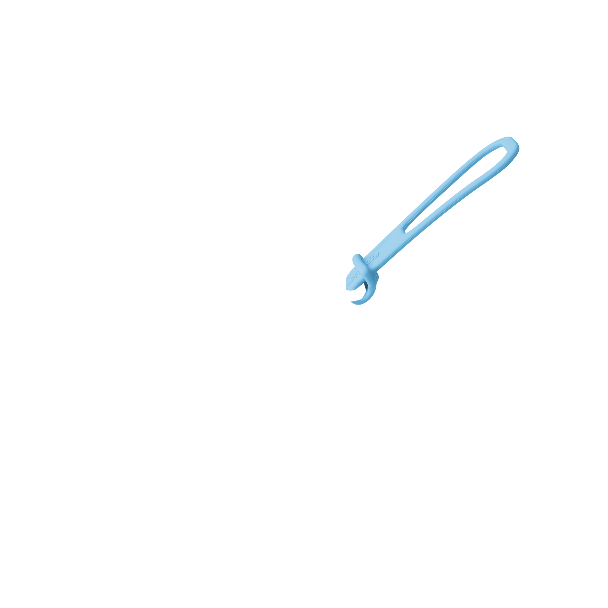 Eco-Friendly Large Reusable Straw with Adjustable Strap - Perfect for Travel, Camping, and Outdoor Activities