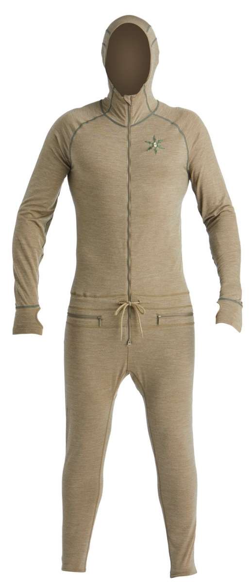 Airblaster Ninja Suit Merino Wool Base Layer 2022 - Warm Winter Thermal Underwear for Skiing, Snowboarding & Outdoor Activities