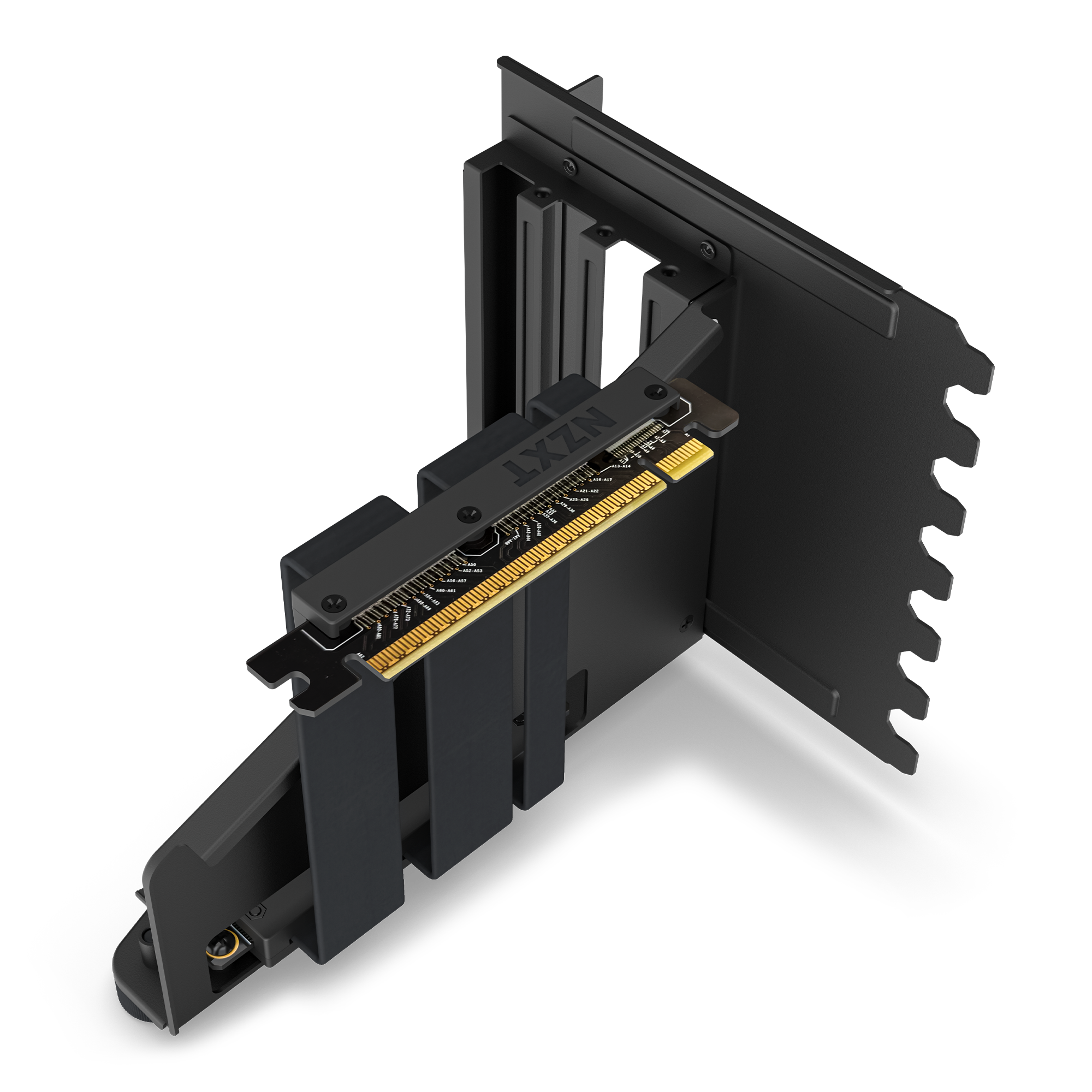 Vertical GPU Mount Kit - Universal Graphics Card Holder for PC Gaming Rigs & Workstations - Perfect for Custom Builds, Space-Saving Setups & Improved Airflow