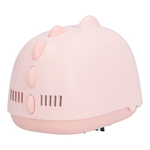 Mini Desktop Vacuum Cleaner - Portable & Powerful for Home, Office, Dorm | Compact Dust Cleaner for Keyboard, Car, Workspace (Pink) | Perfect for Students, Gamers & Small Space Cleaning