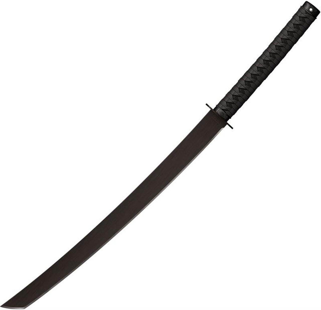 Cold Steel CS 97TKMS Tactical Katana Machete with Sheath - High Carbon Steel Blade, Durable Nylon Sheath - Perfect for Outdoor Survival, Camping & Bushcraft
