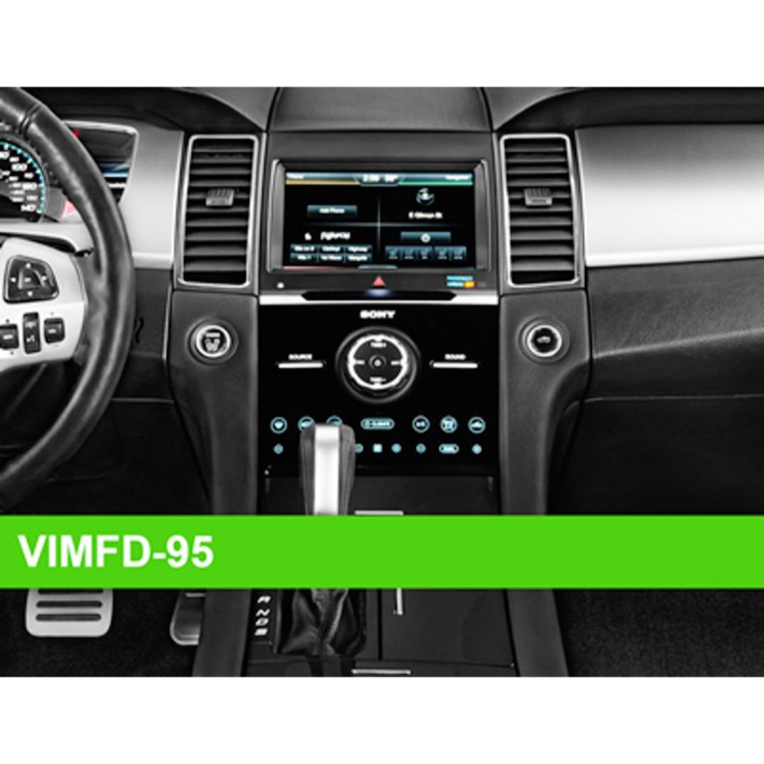 Crux VIMFD 95 Sightline VIM Activation Kit for Ford Lincoln Mercury Vehicles with Factory Navigation - Easy DIY Install for Enhanced Display & Backup Camera Functionality
