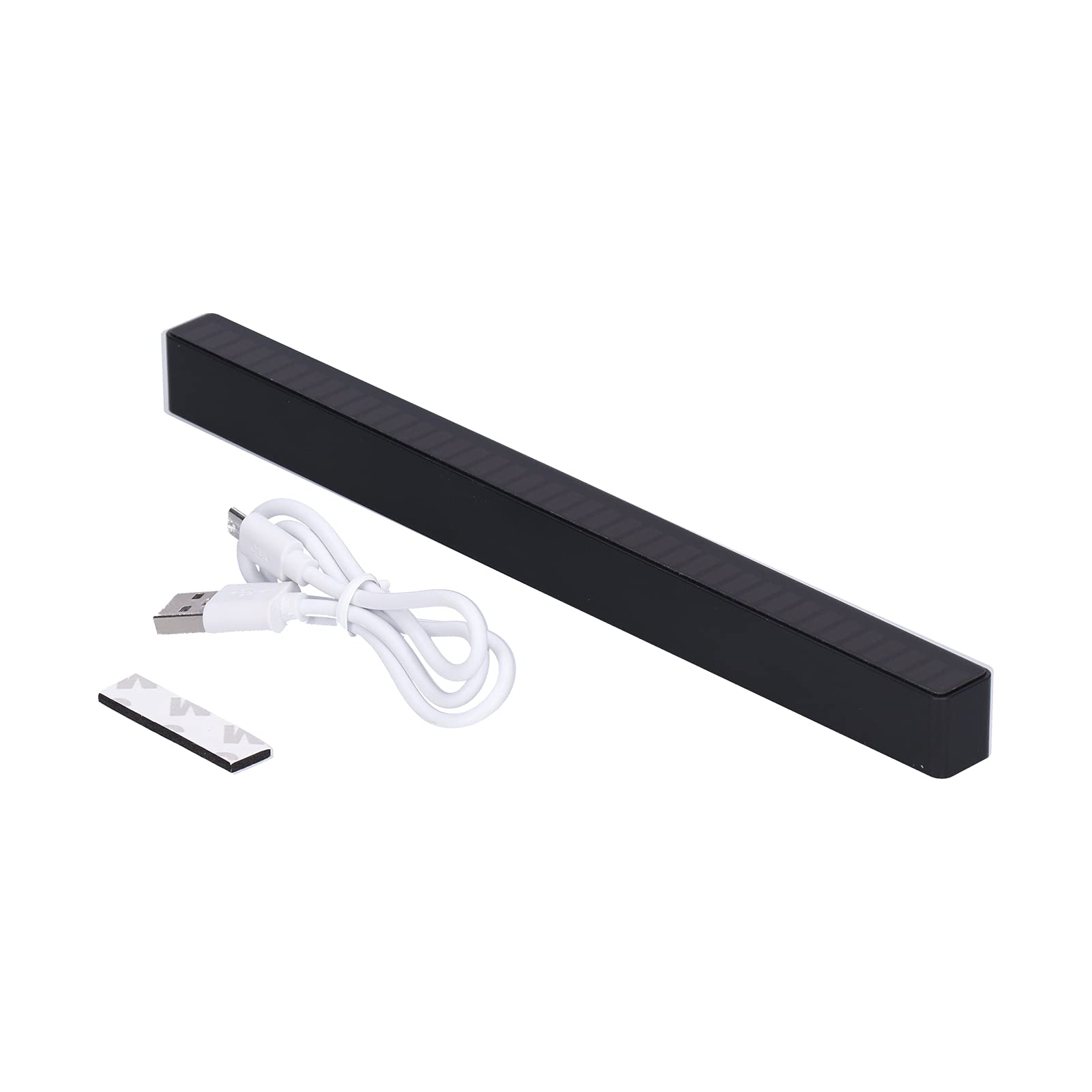 YOUTHINK Smart RGBW LED Light Bars - USB Powered 40-LED Ambient Lighting for Desk, TV, Audio & Computer Setup | Warm White & Color Changing Mood Lights for Gaming, Movie Nights & Home Decor (Black)