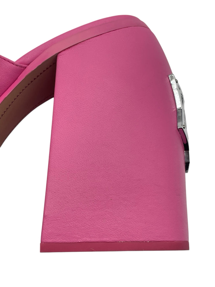 Naked Wolfe Hot Pink Jenna Platform Boots Women's US Size 10 (EU 40) - Stylish & Comfortable for Parties, Night Out & Fashion Events