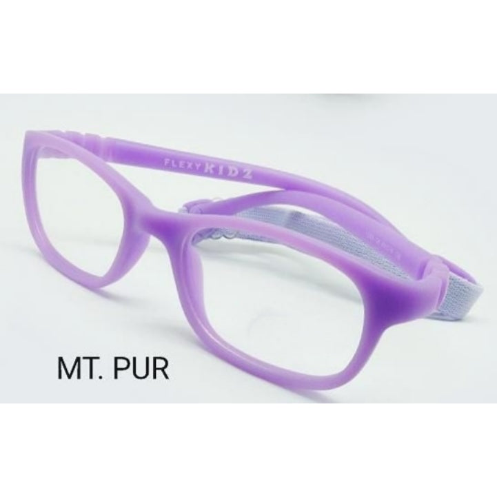 Trendy Kids Flexible Glasses with Blue Light Blocking Lenses - Adjustable, Anti-Eye Strain for School, Reading & Screen Time (Model 1203)
