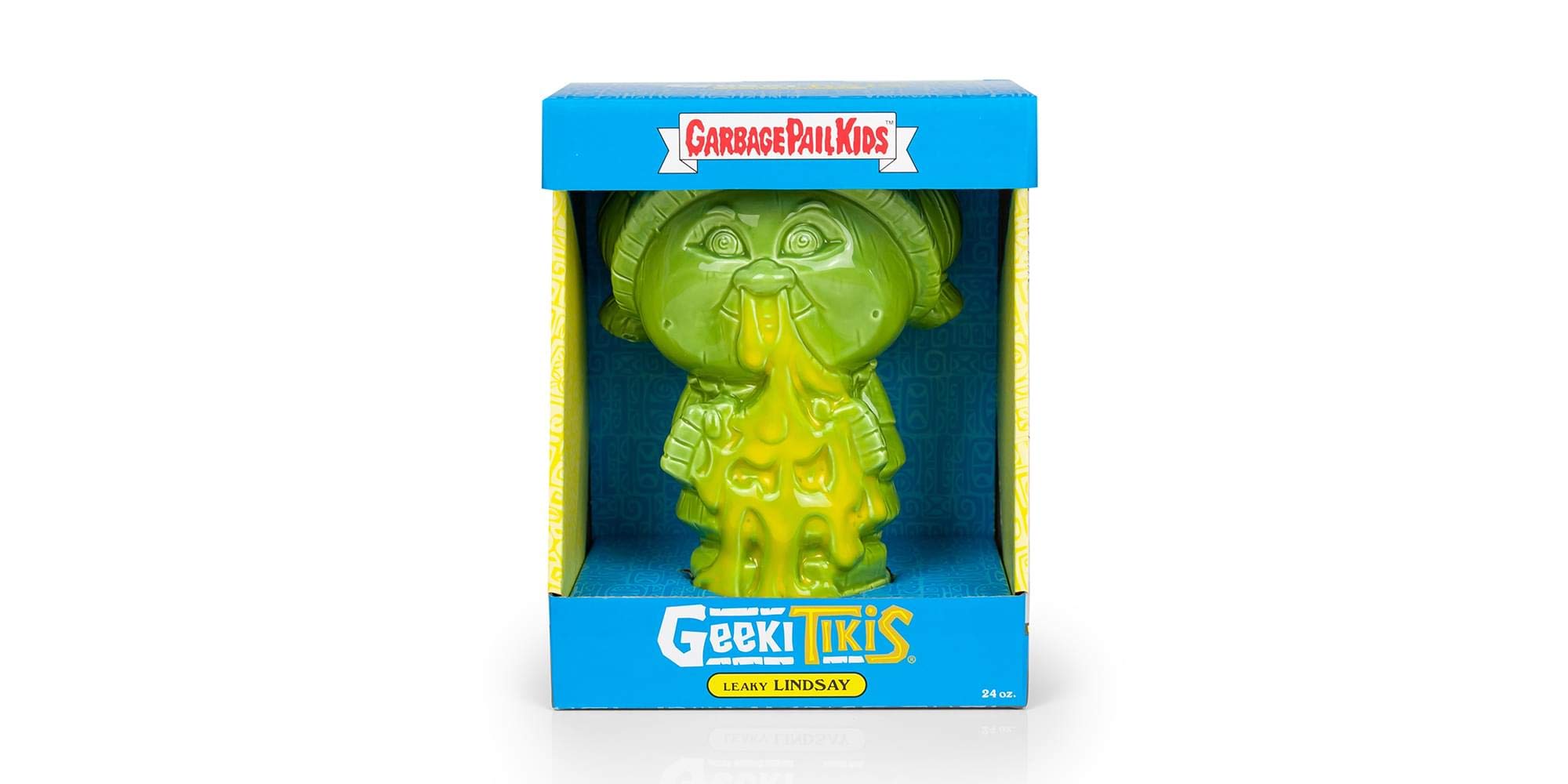Geeki Tikis Garbage Pail Kids Leaky Lindsay Ceramic Tiki Mug - 24oz Novelty Coffee Cup | Perfect for Collectors, Pop Culture Fans & Fun Drinkware at Home or Office
