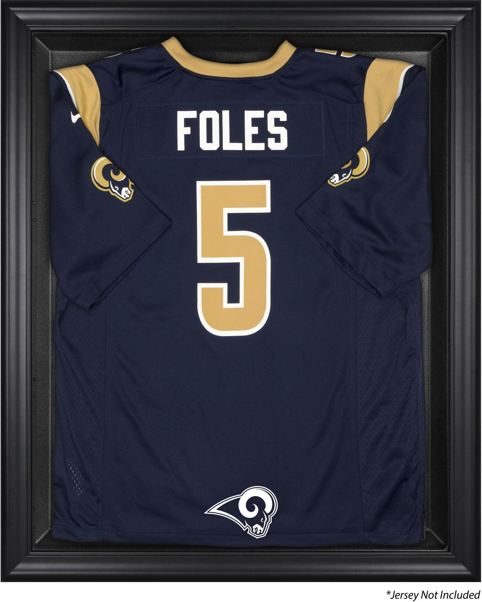 St. Louis Rams Football Jersey Display Case - Premium Frame for NFL Jersey Collection & Memorabilia - Perfect for Home Decor, Man Cave, Sports Fan Gifts, and Game Room Display